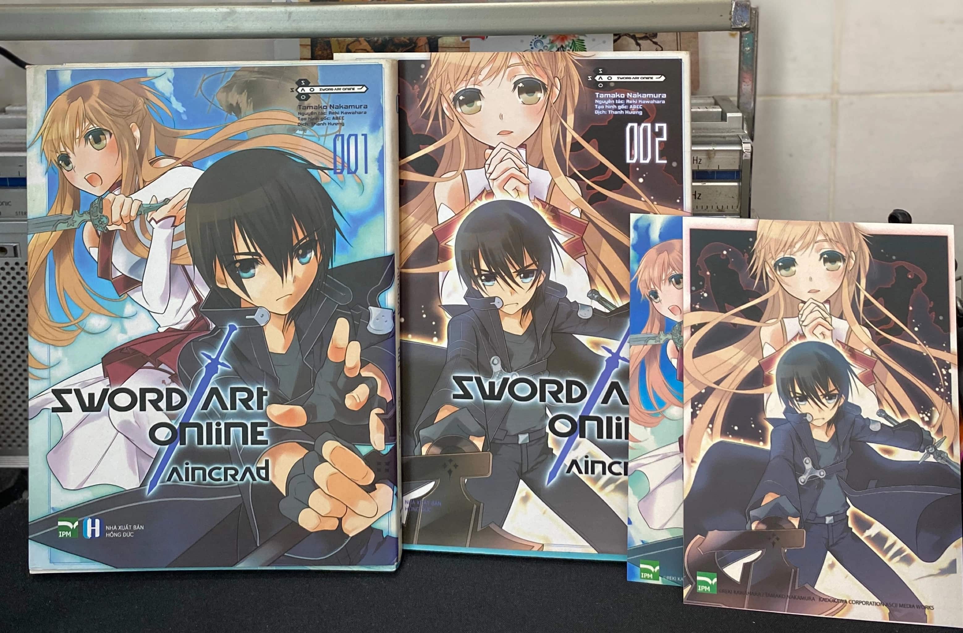 Truyện - Sword Art Online Aincrad - 1+2 (Manga) kèm PK