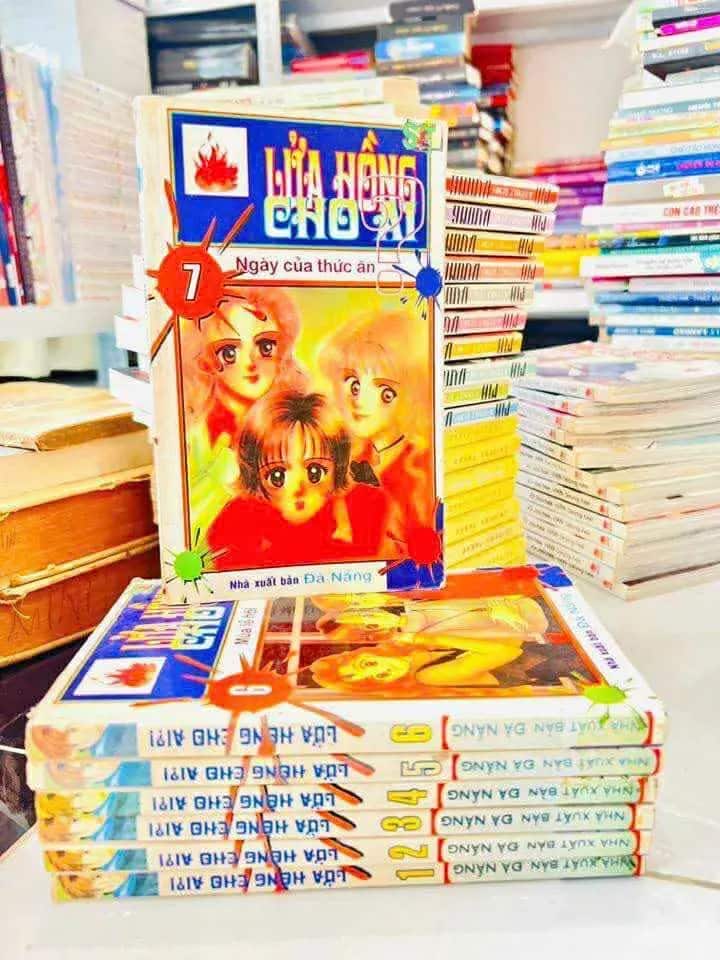 Trọn bộ 7 tập truyện tranh lửa hồng cho ai ⭐