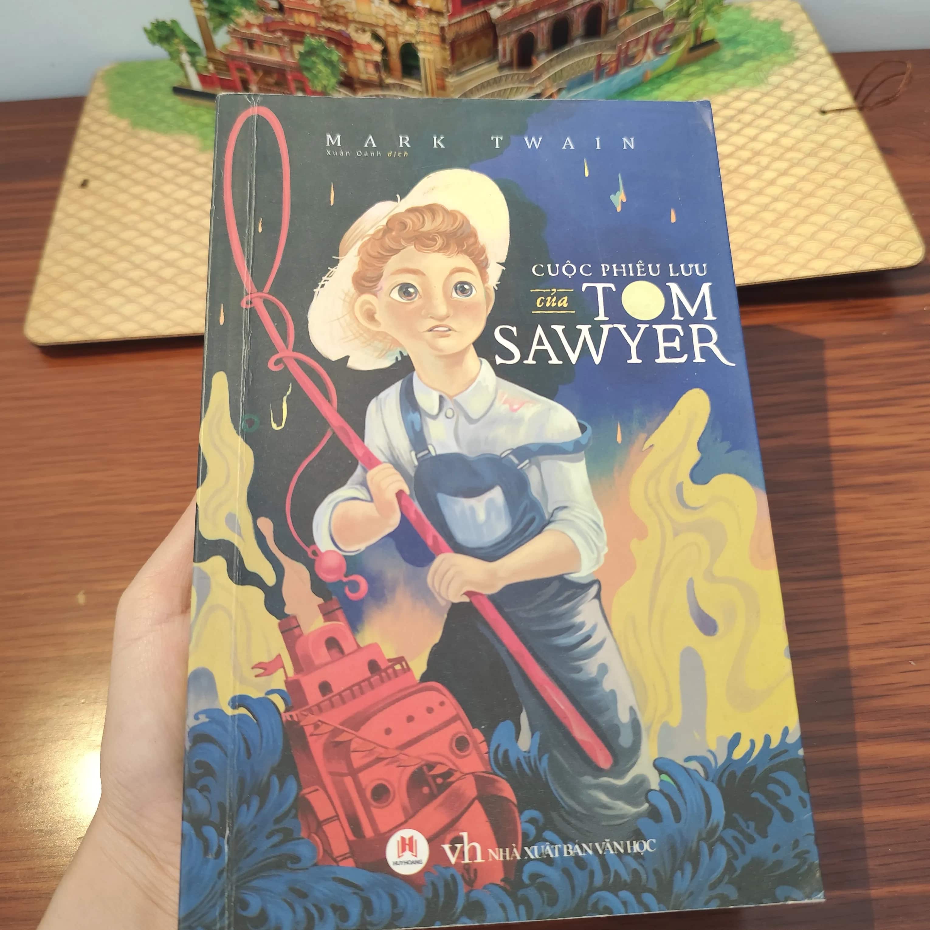 Cuộc phiêu lưu của Tom Sawyer.