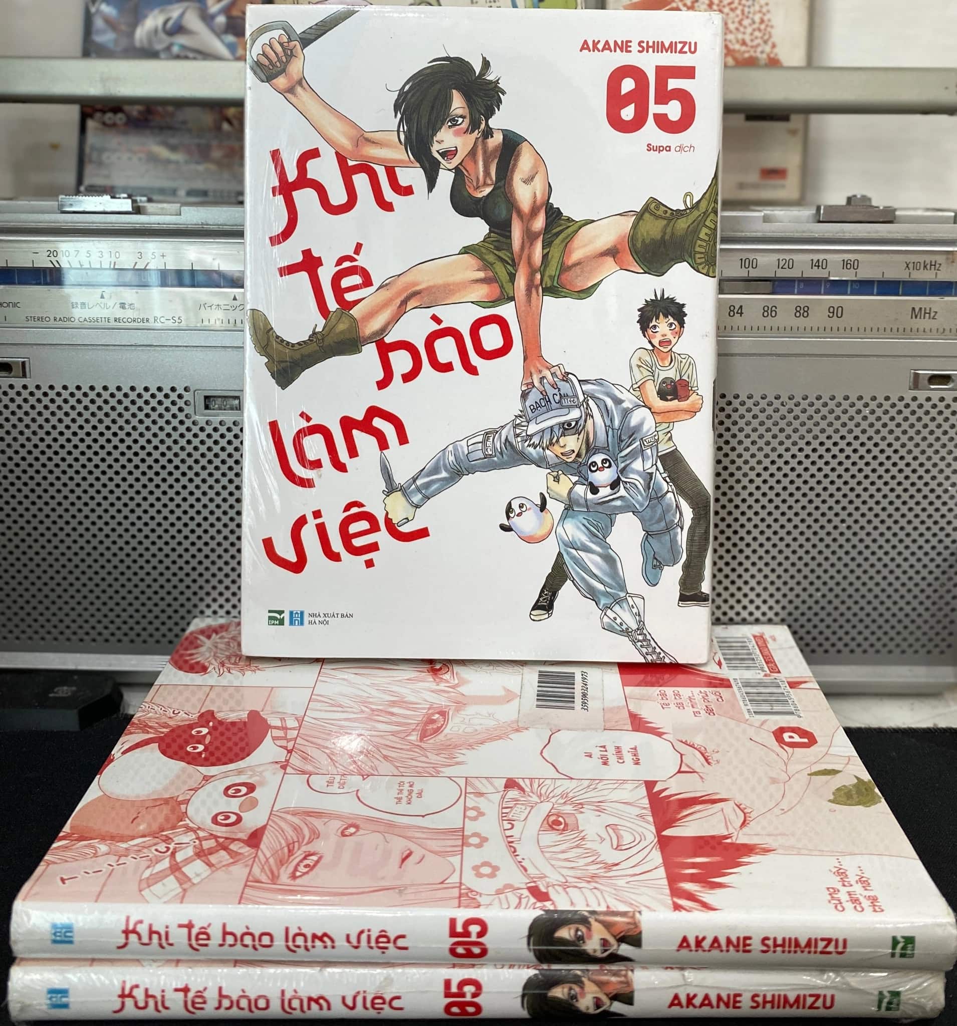 Khi Tế Bào Làm Việc ( tập 5 ) nguyên seal