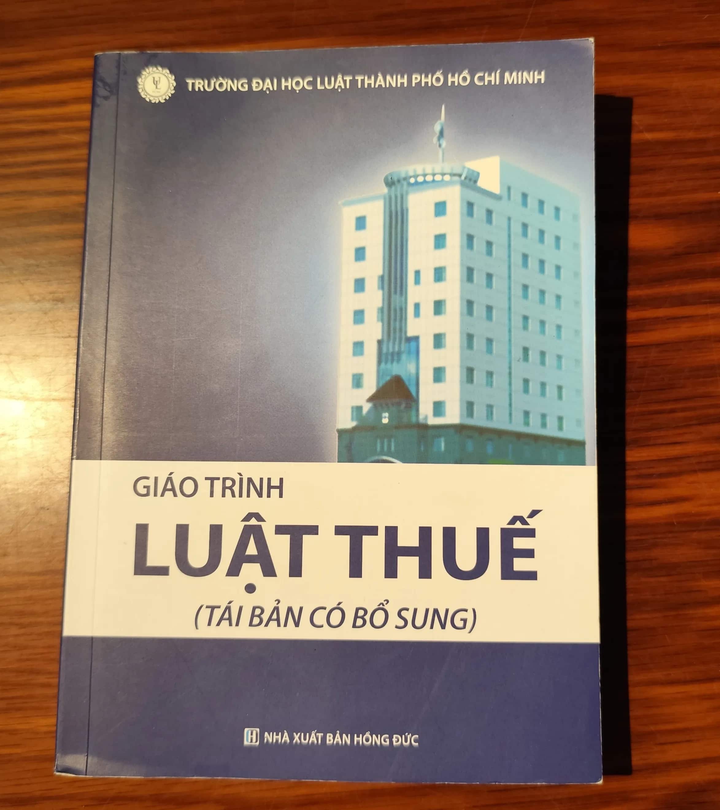 Giáo trình luật thuế