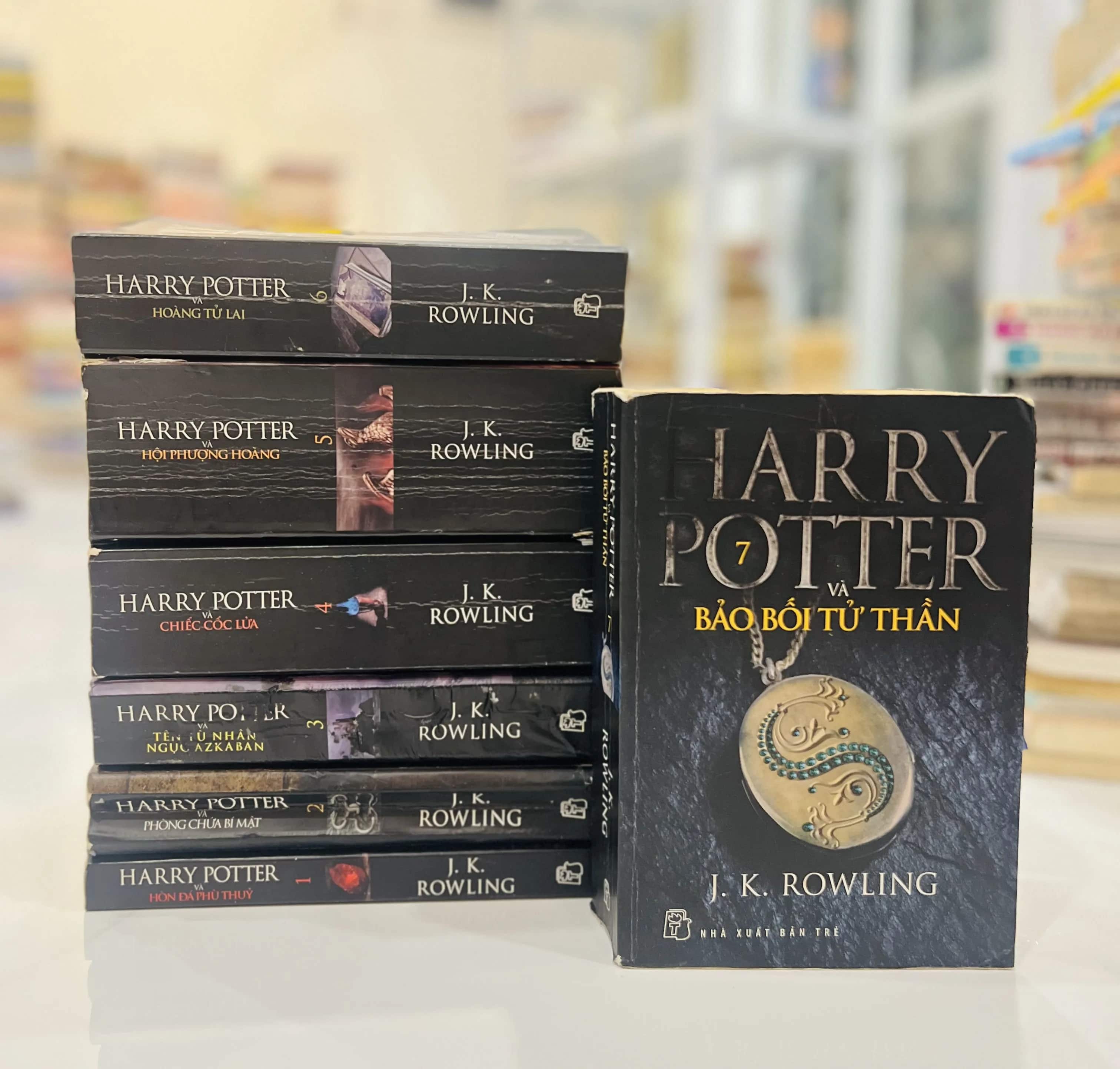 Harry potter full 7 cuốn đen
