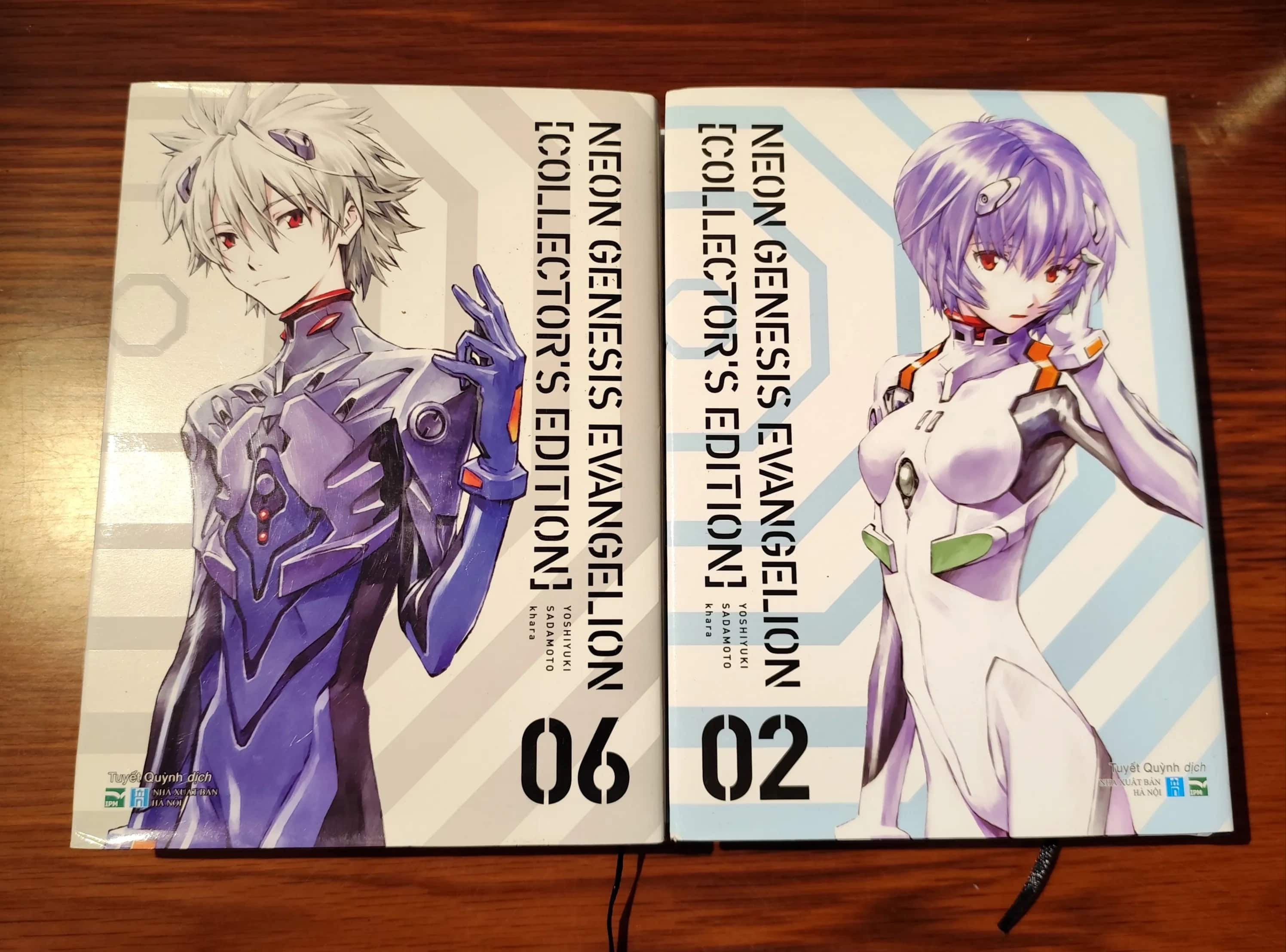 Neon Genesis evangelion ( collector's edition) tập 6+2( bìa cứng)