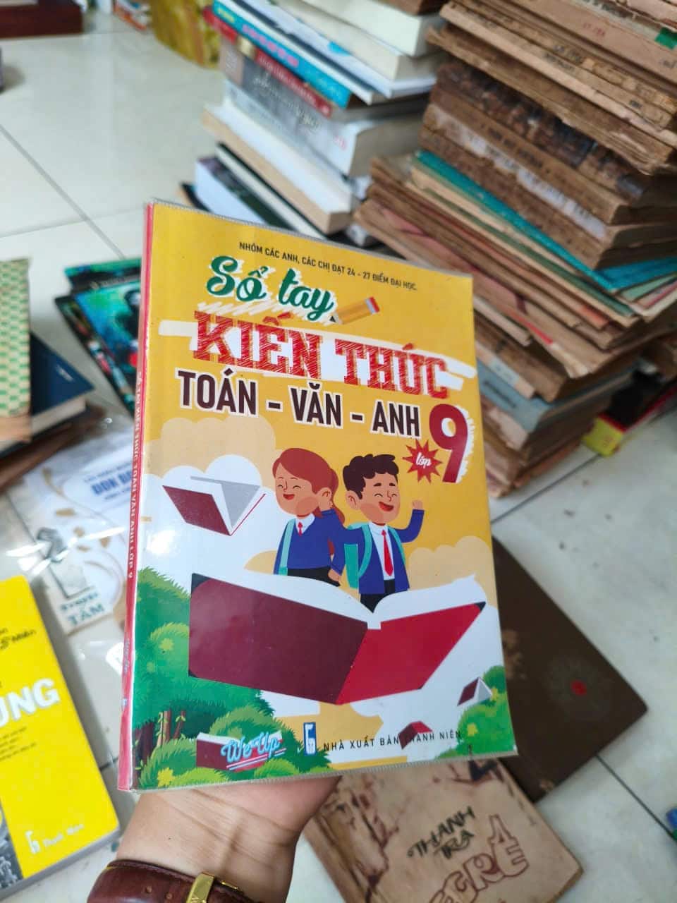 Sổ Tay Kiến Thức Toán Văn Anh Lớp 9