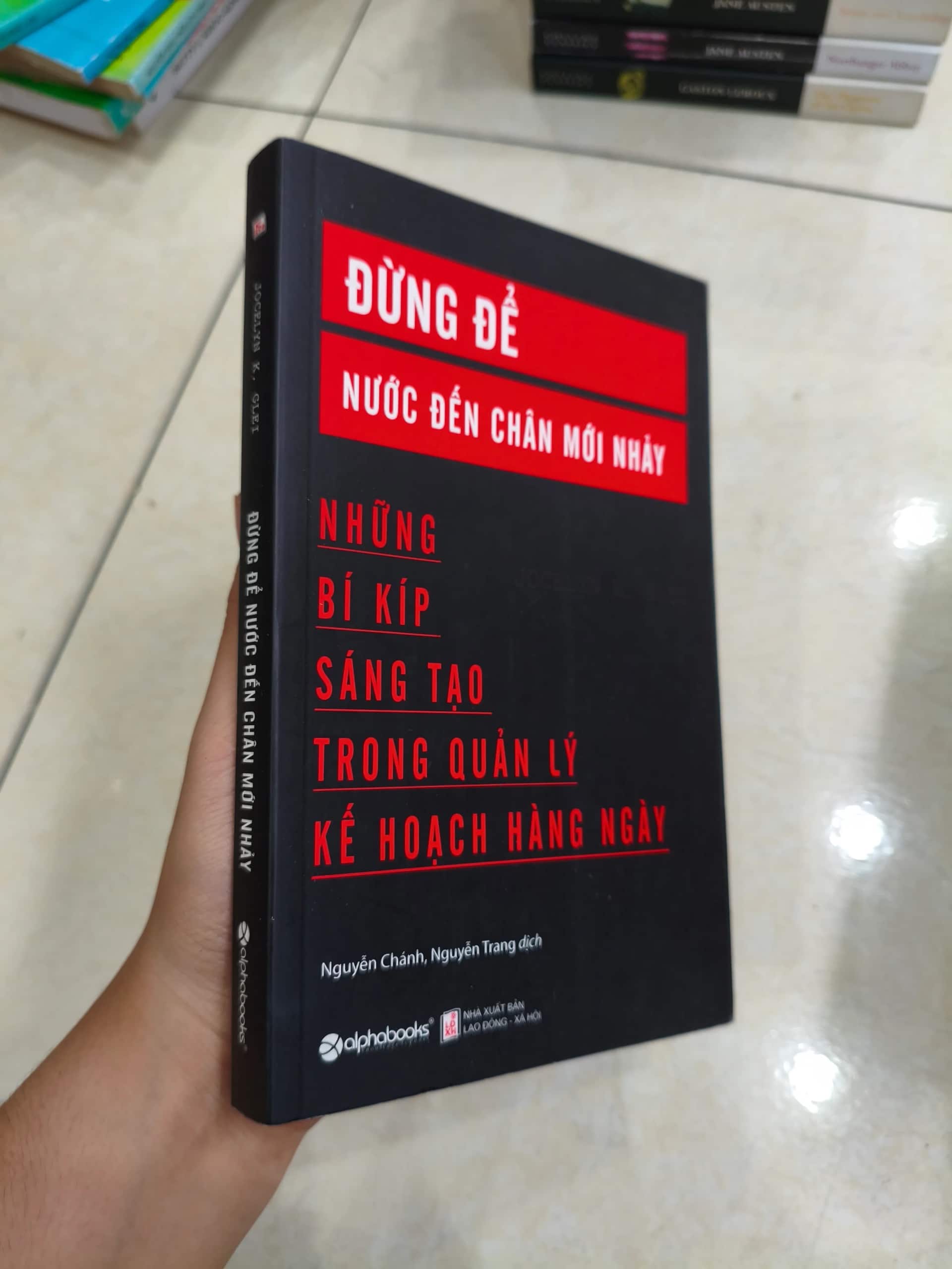 Đừng để nước đến chân mới nhảy