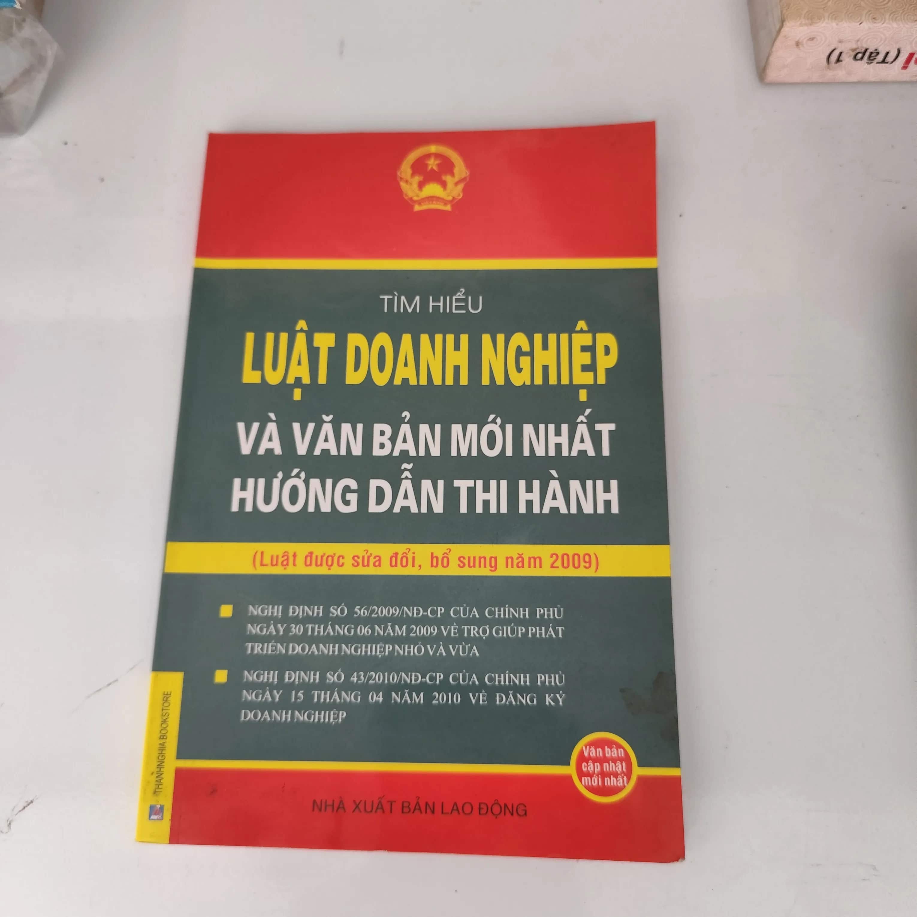 Tìm hiểu luật doanh nghiệp và văn bản mới nhất hướng dẫn thi hành