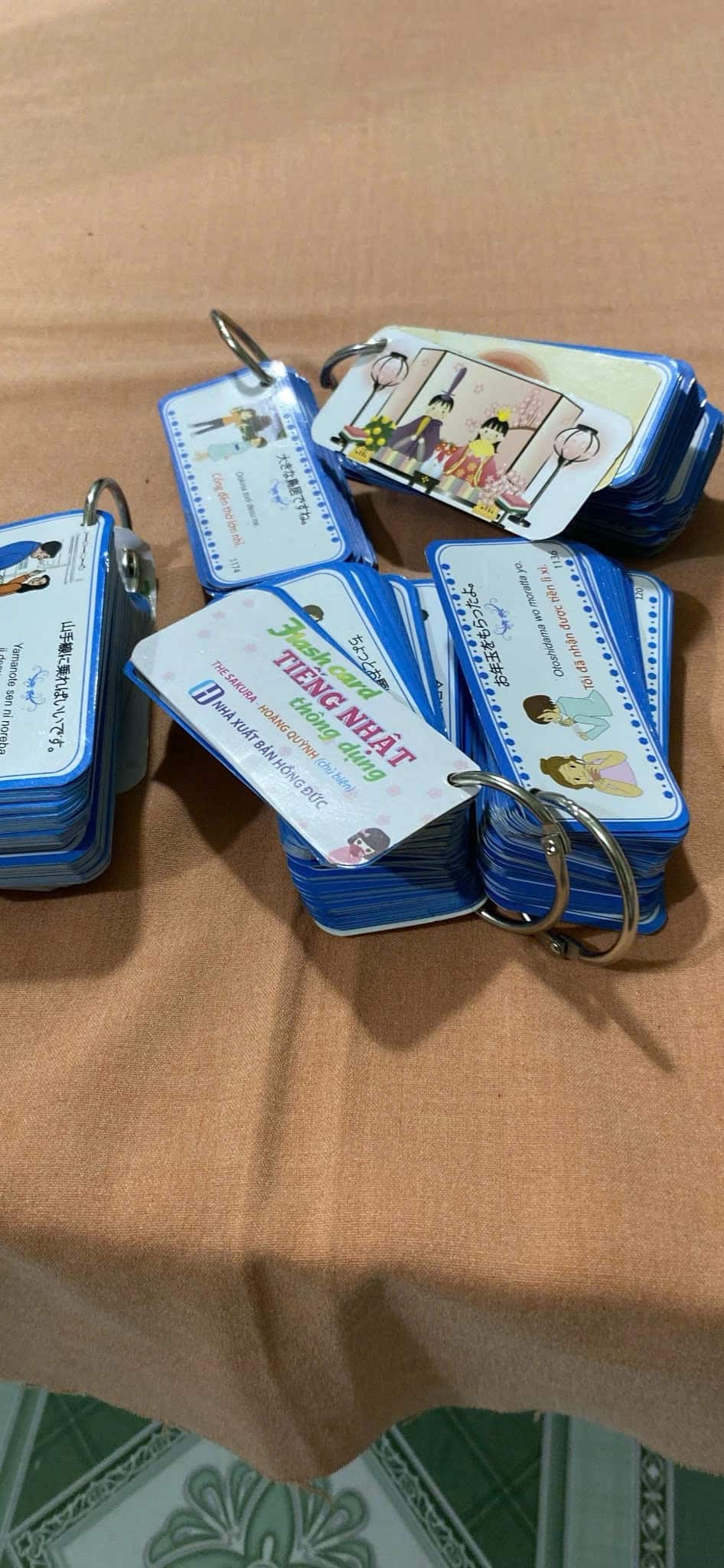 COMBO trọn bộ Flashcard Tiếng Nhật Sơ cấp – High Quality