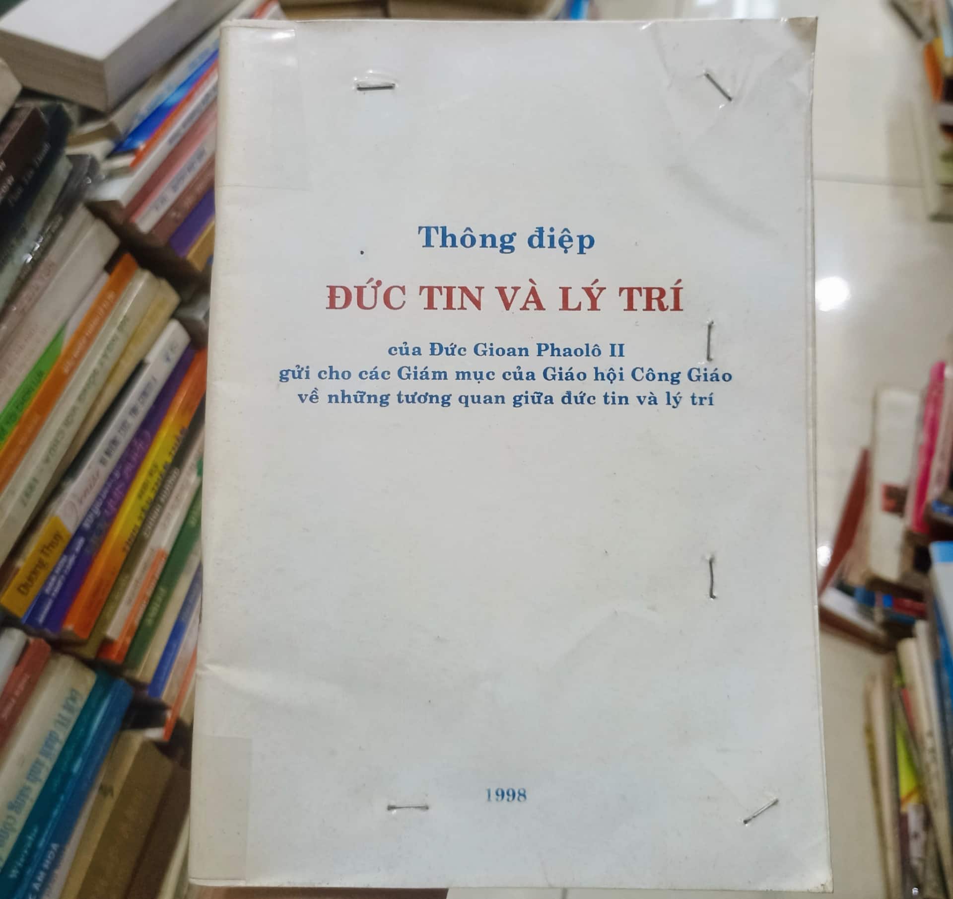 Thông điệp đức tin và lý trí của Đức Gioan Phaolô II