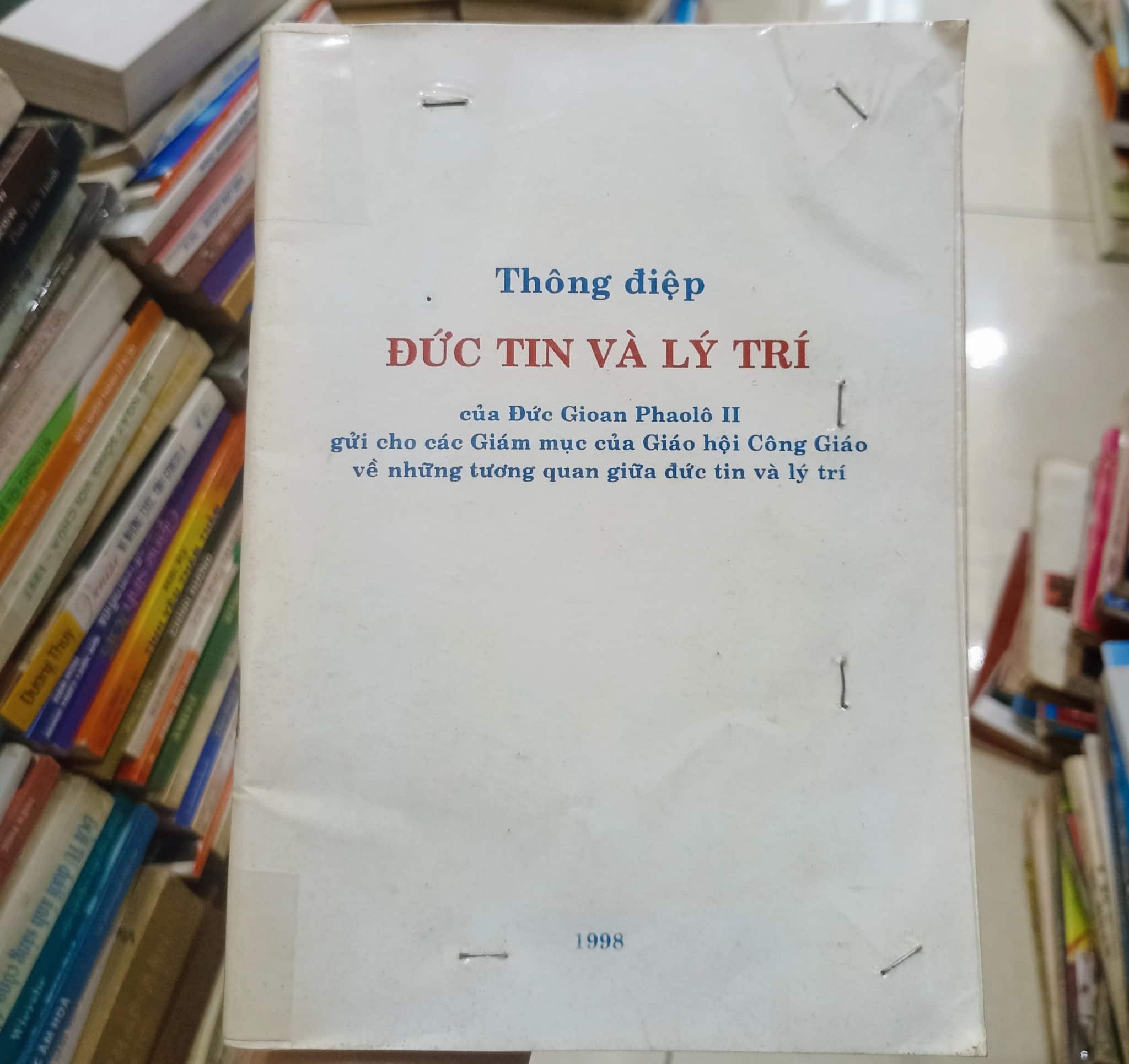 Thông điệp đức tin và lý trí của Đức Gioan Phaolô II 