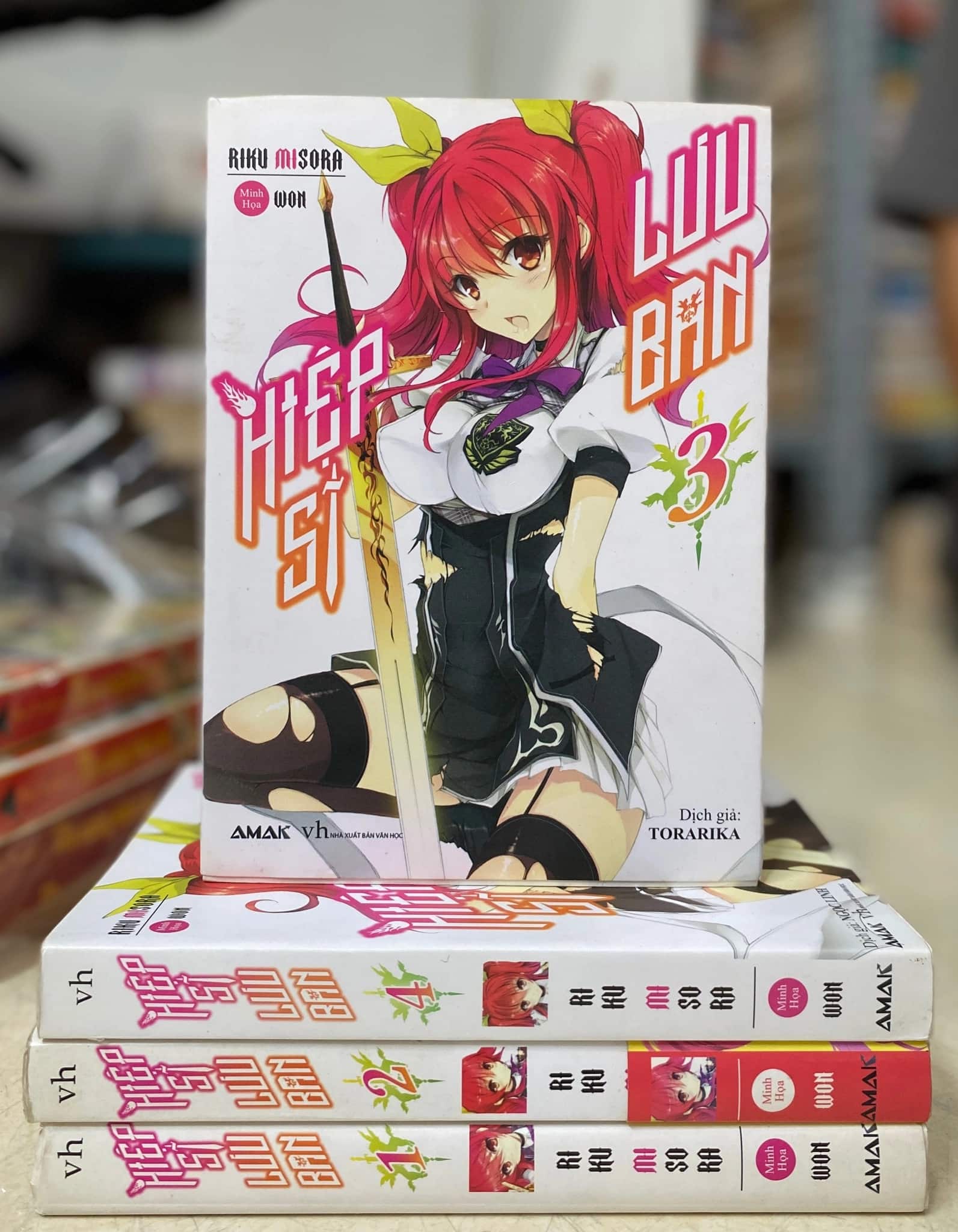 Combo Hiệp Sĩ Lưu Ban (tập1,2,3,4)