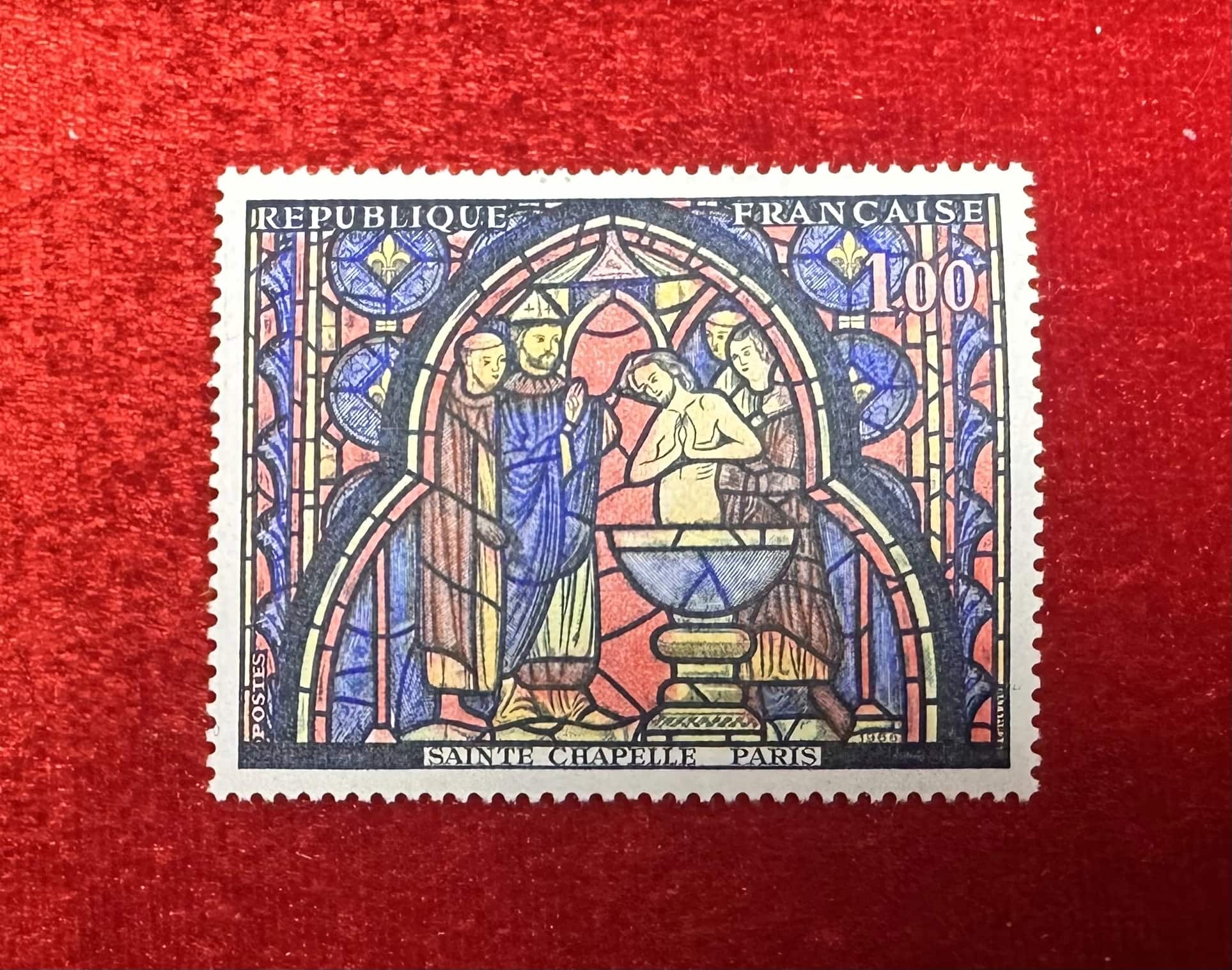 Tem công giáo - Sainte Chapelle Paris - năm 1966