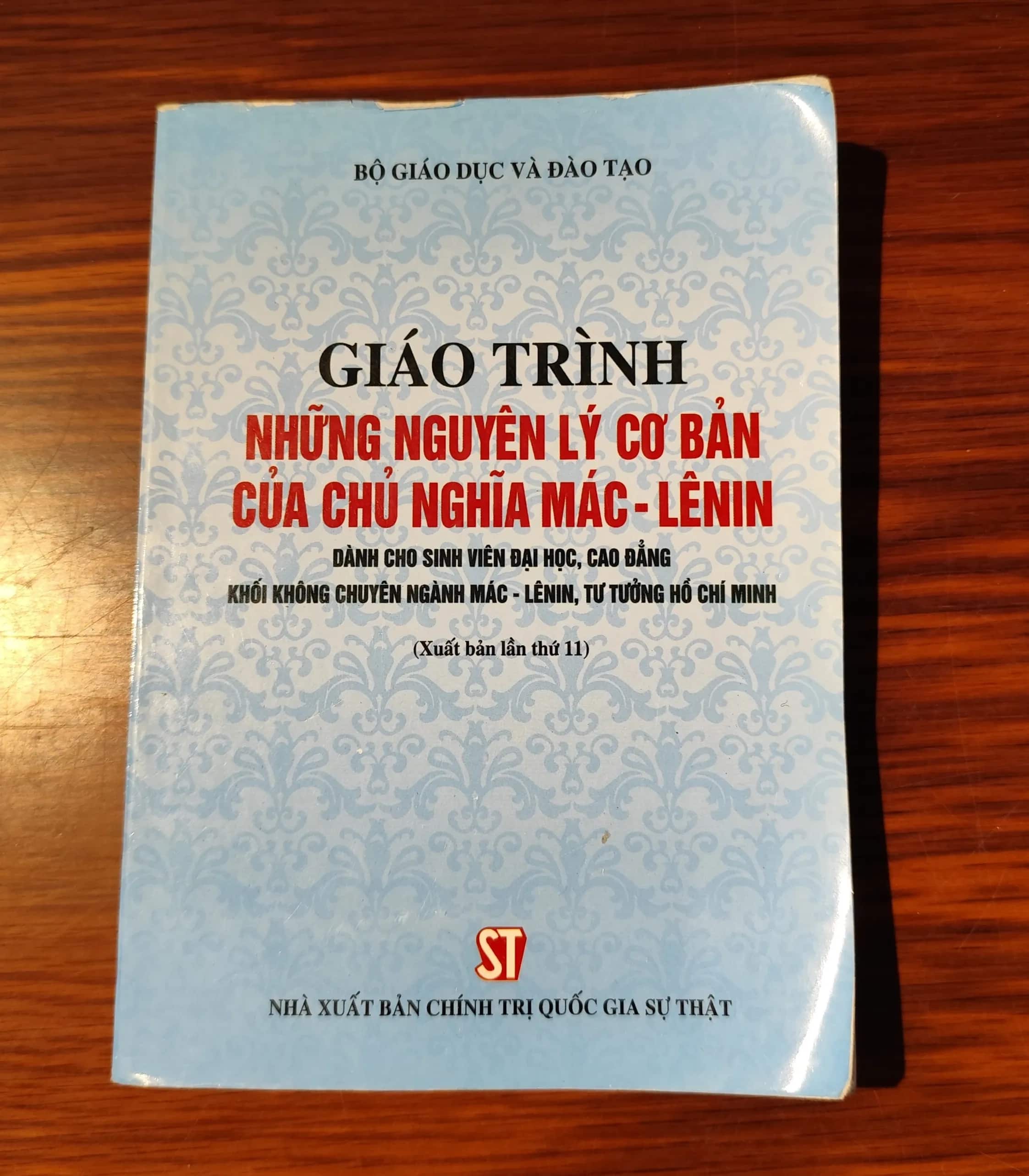Giáo trình những nguyên lý cơ bản của Chủ nghĩa Mác Lê nin