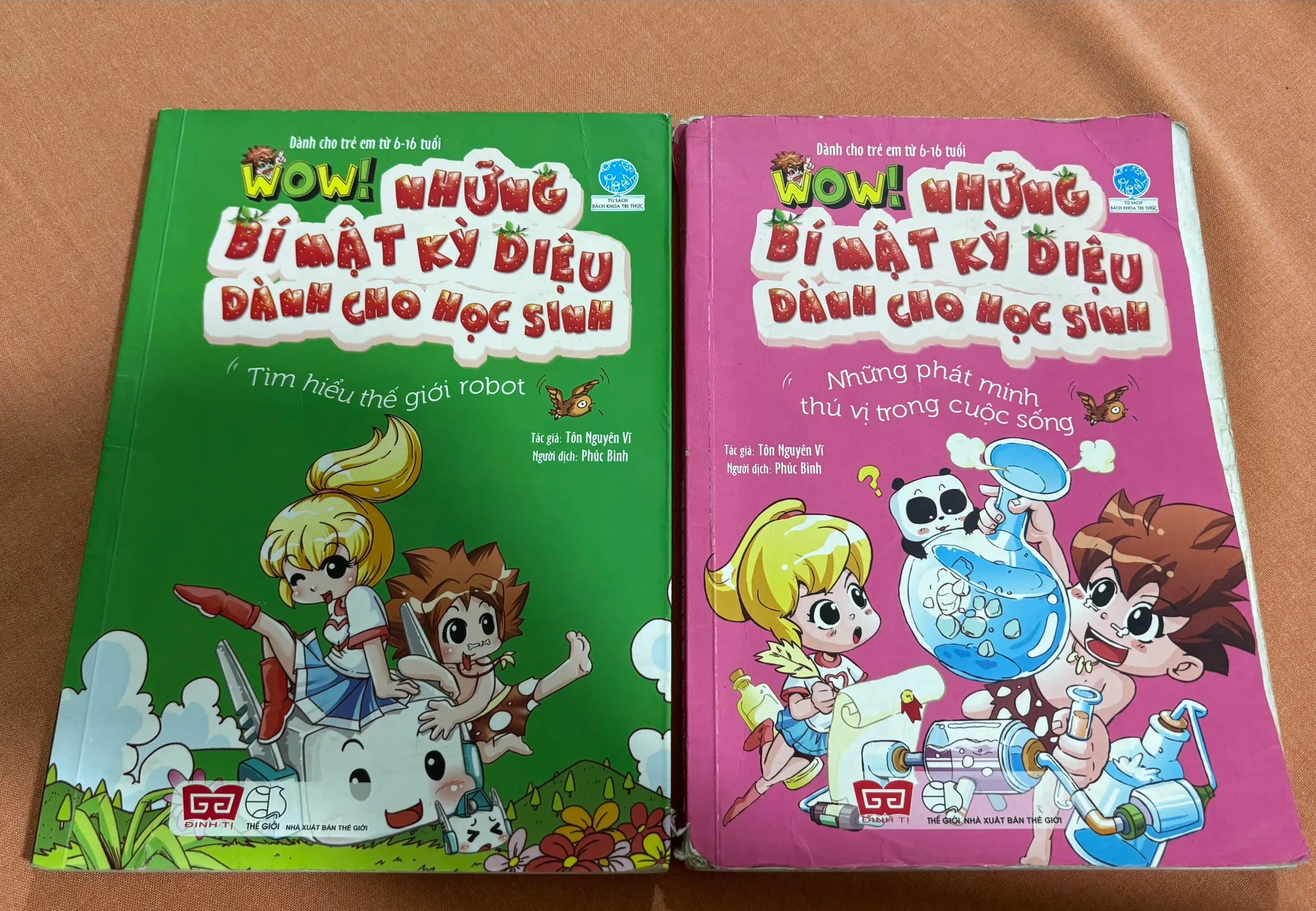 Combo 2 cuốn Wao! Những bí mật kỳ diệu dành cho học sinh 