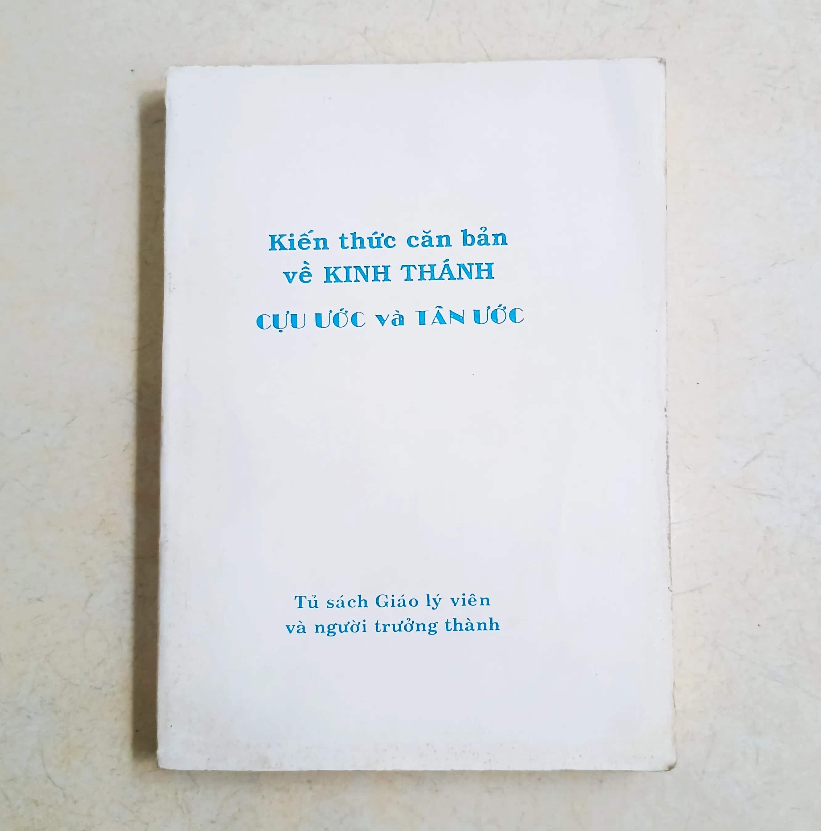 Kiến thức căn bản về kinh thánh Cựu Ước & Tân Ước 