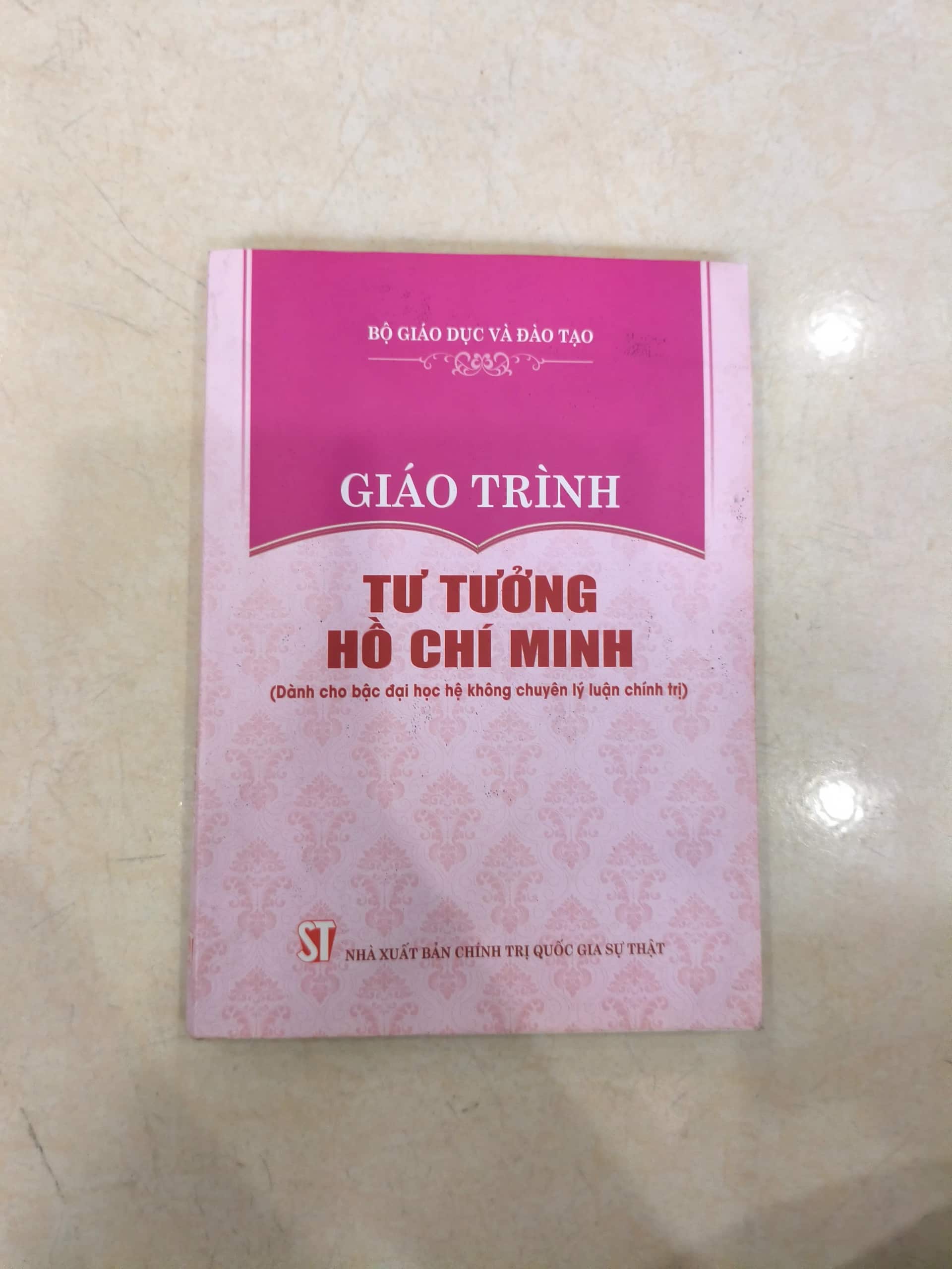 Giáo trình tư tưởng Hồ Chí Minh