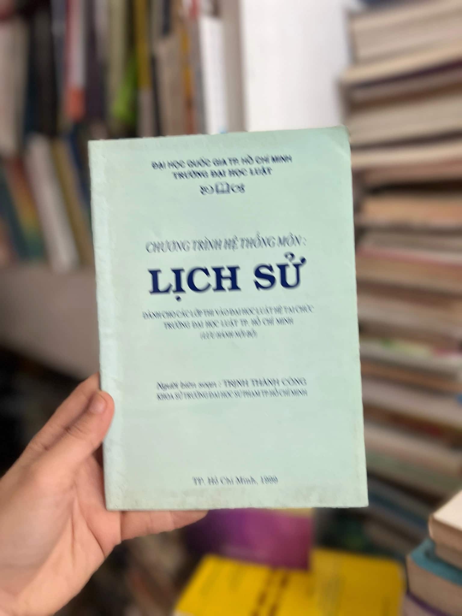 Lịch sử chương Trình hệ thống môn - Lịch sử
