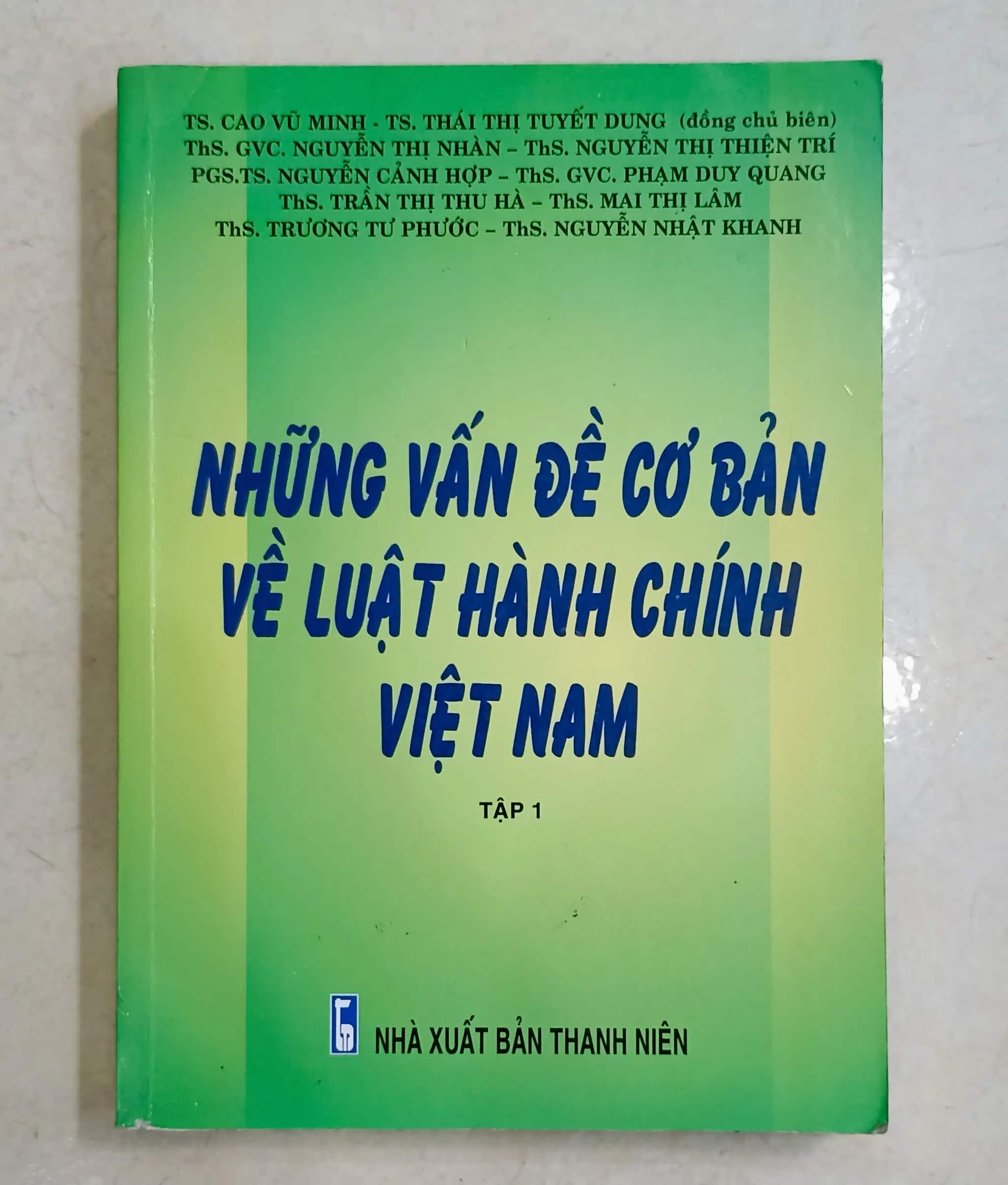 Những vấn đề cơ bản về luật hành chính Việt Nam 
