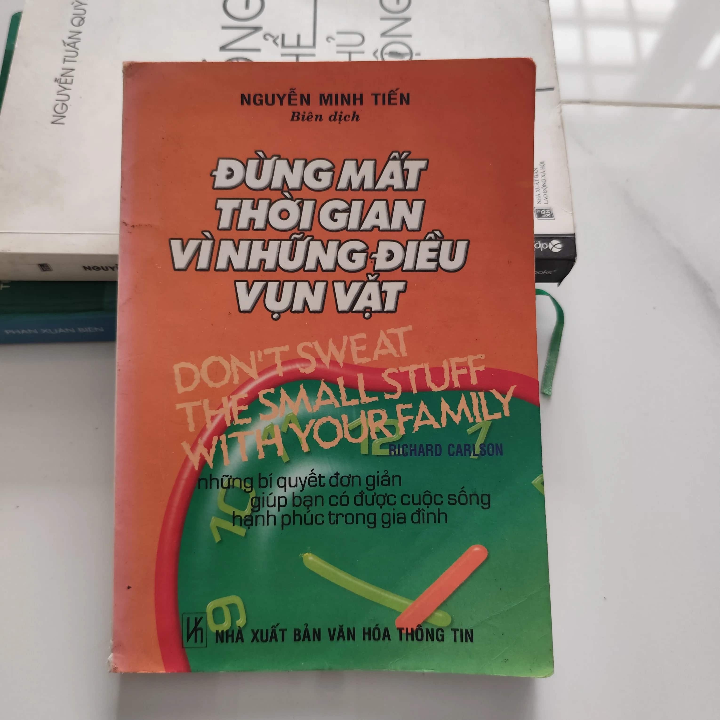 Đừng mất thời gian vì những điều vụn vặt