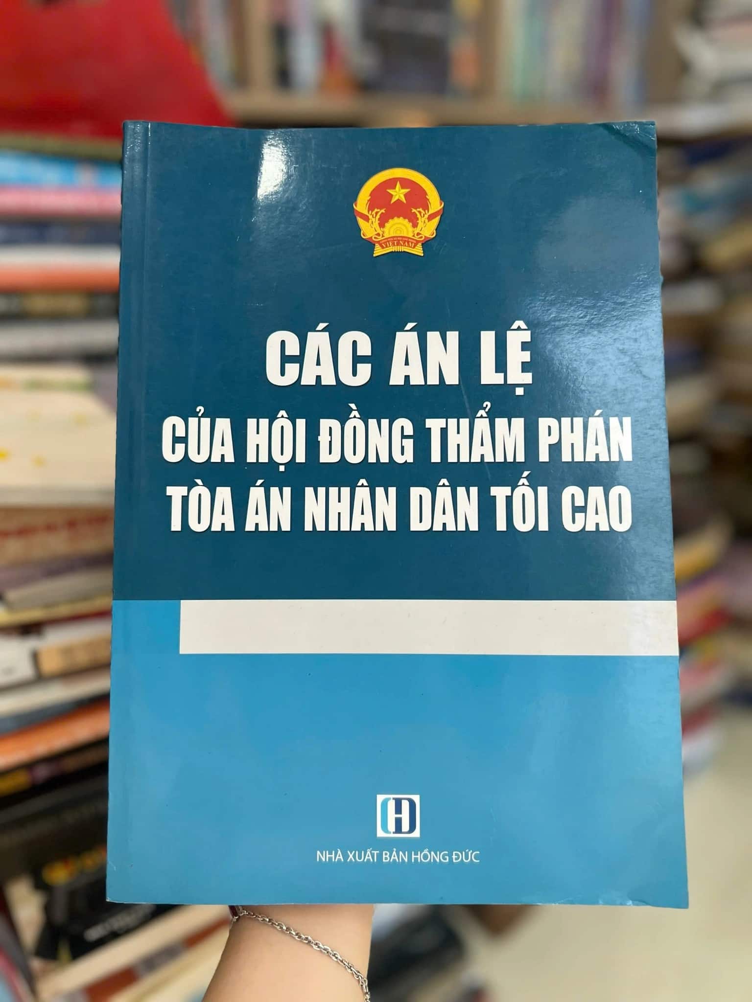 Các án lệ của hội đồng thẩm phán toà án nhân dân tối cao ️
