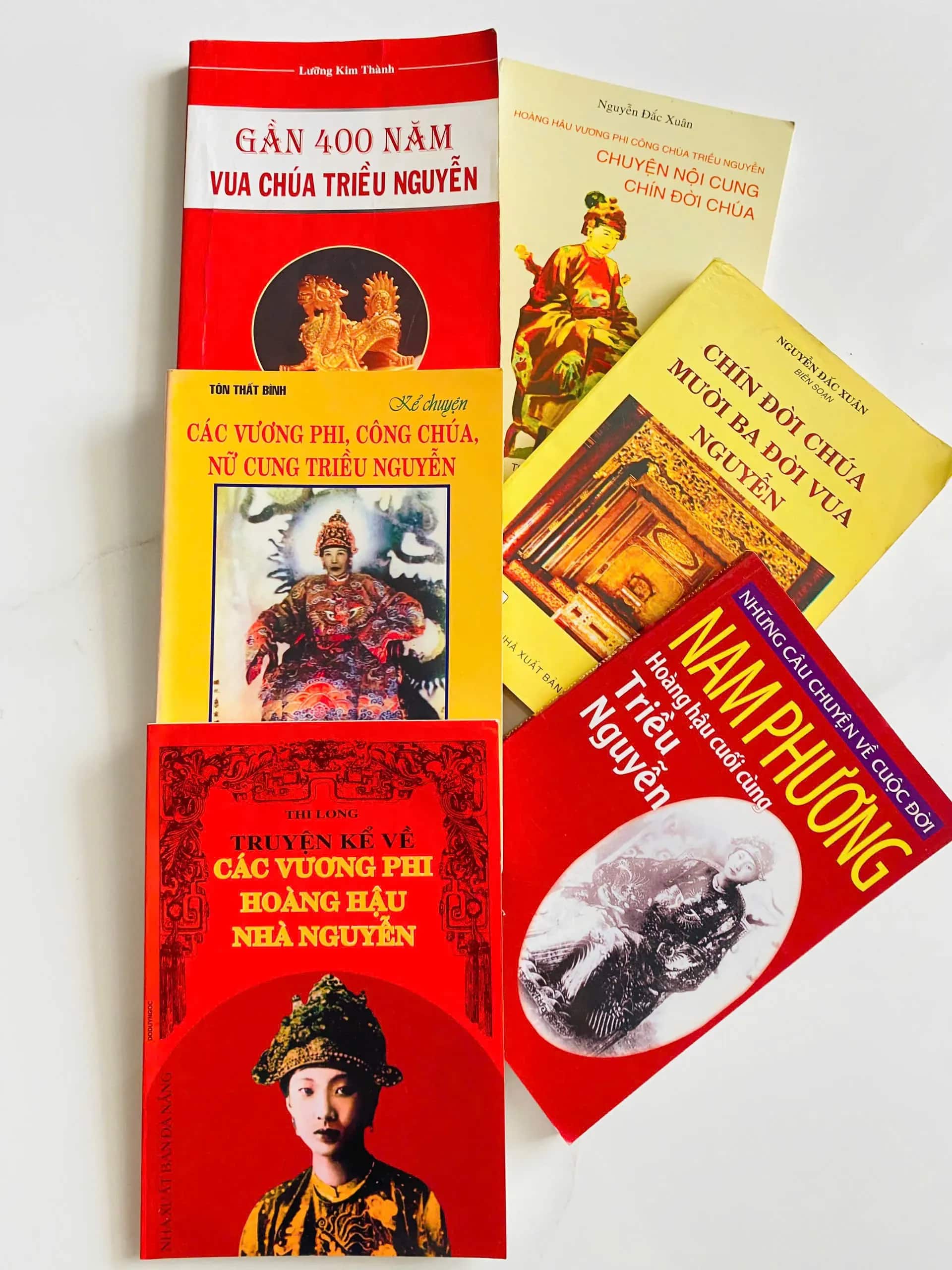 Combo 6 cuốn kể về Triều Nguyễn