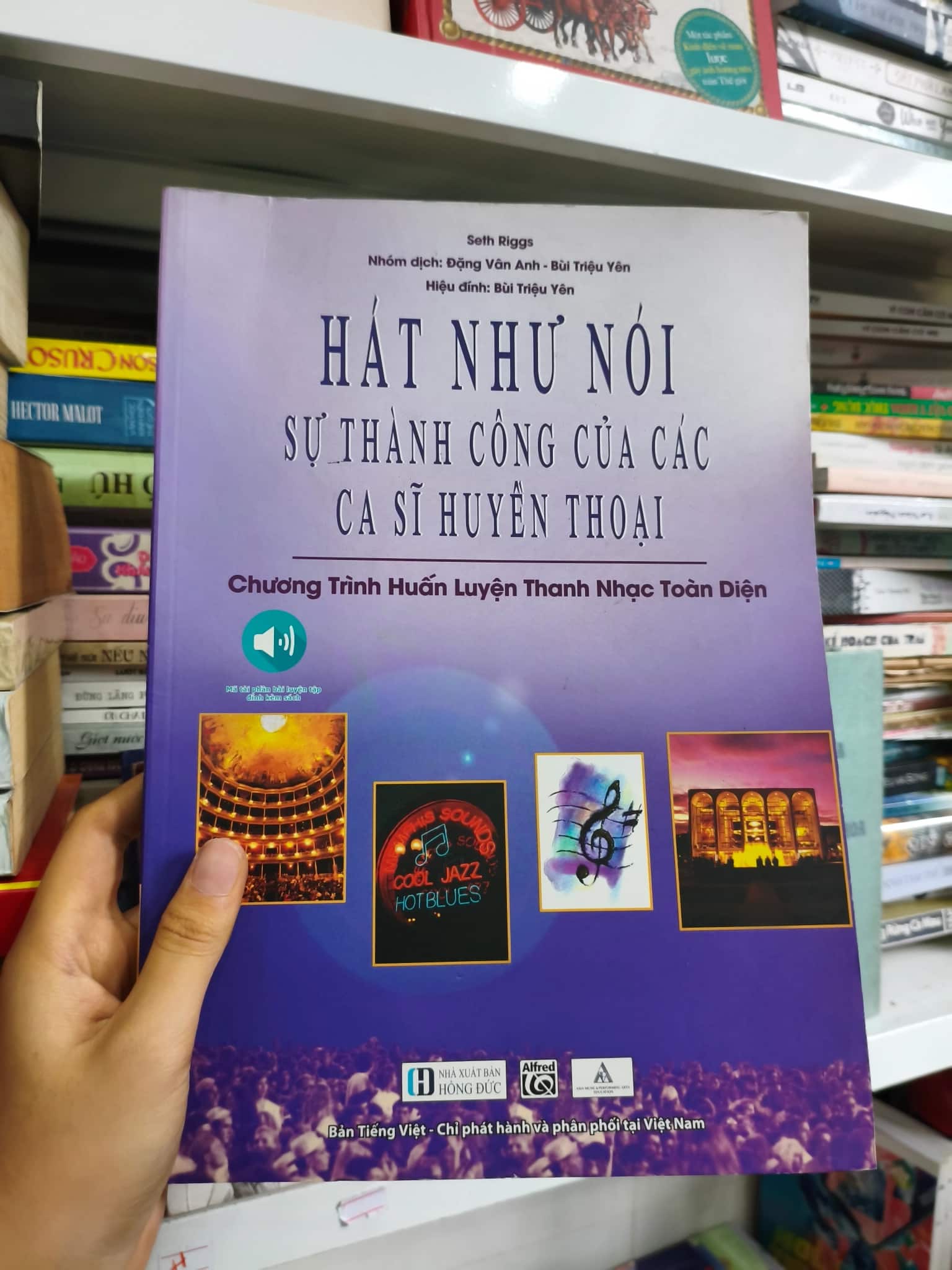 Sách hướng dẫn kỹ thuật thanh nhạc "Hát như nói"
