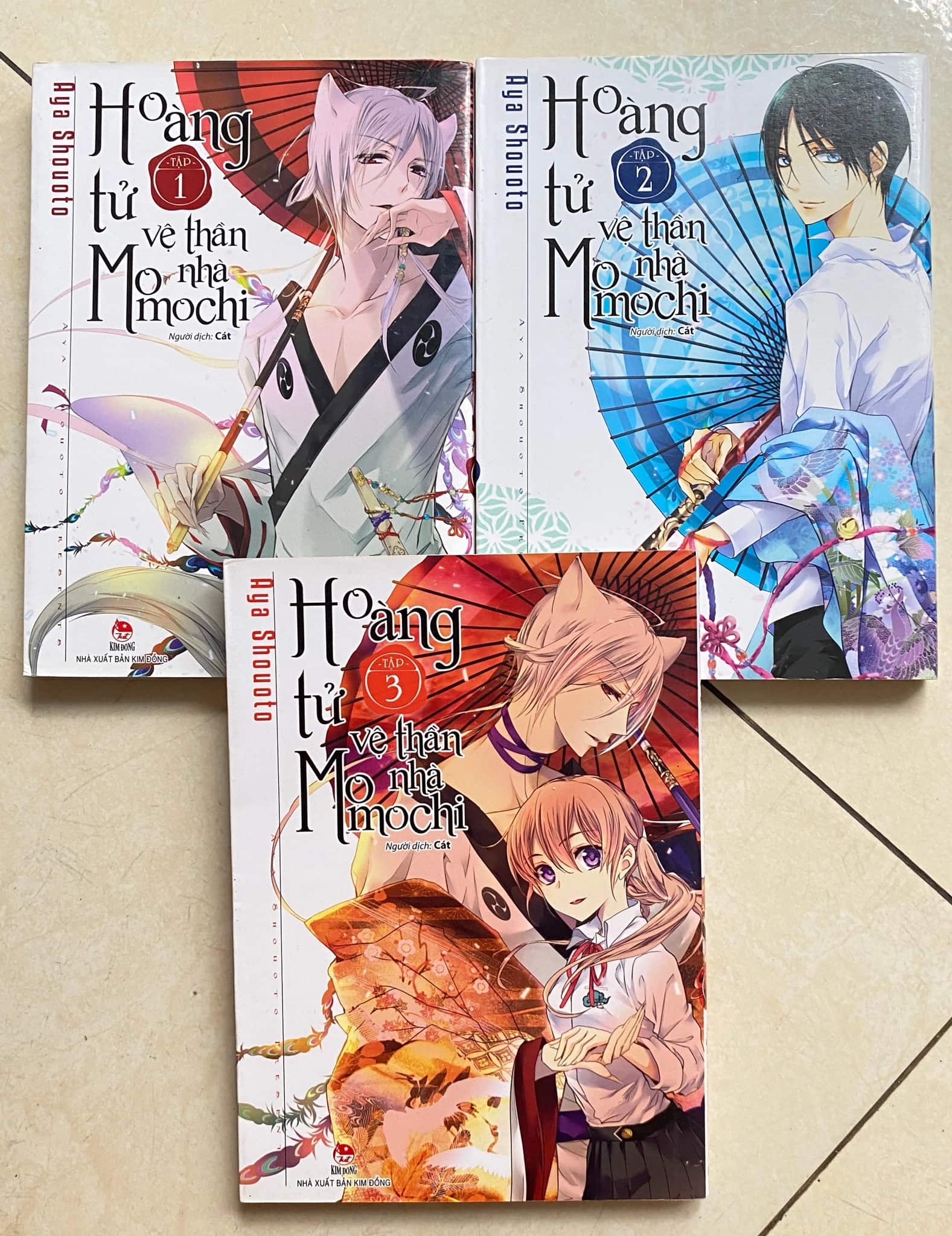 Hoàng tử vệ thần nhà Momochi ( tập 1,2,3 )