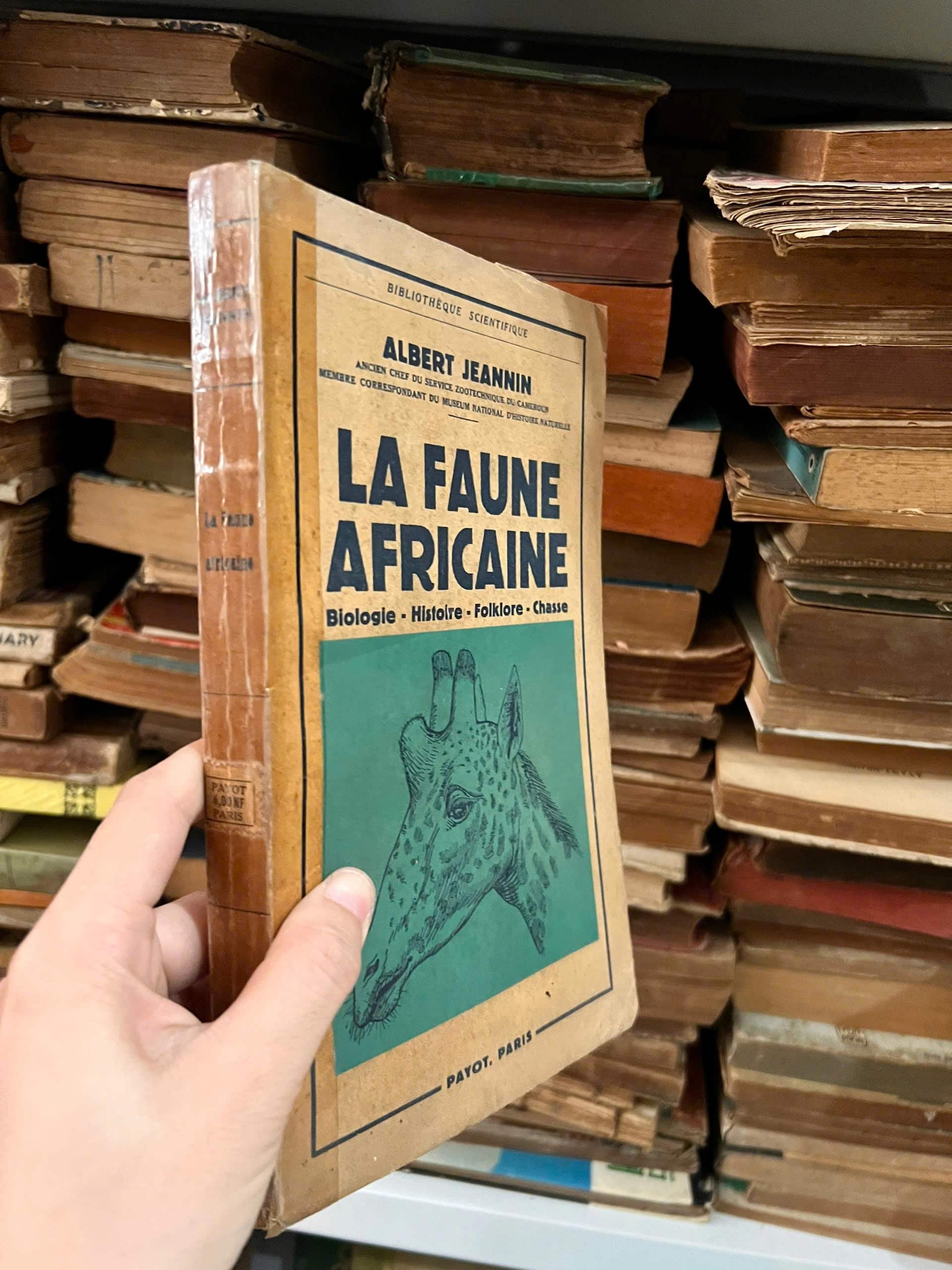 La Faune Africaine. Biologie, Histoire, Folklore, Chasse