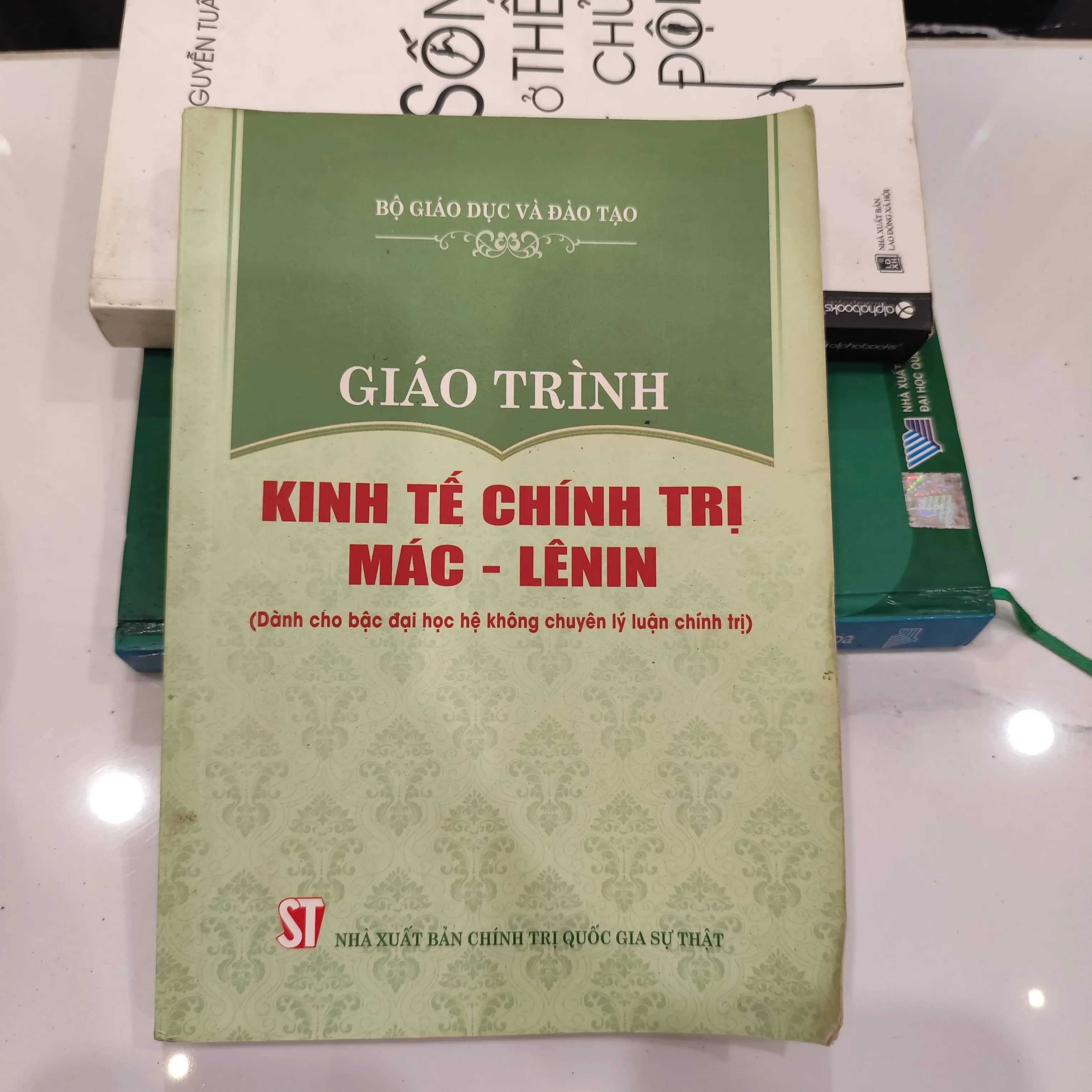 Giáo trình Kinh Tế chính trị Mác lênin