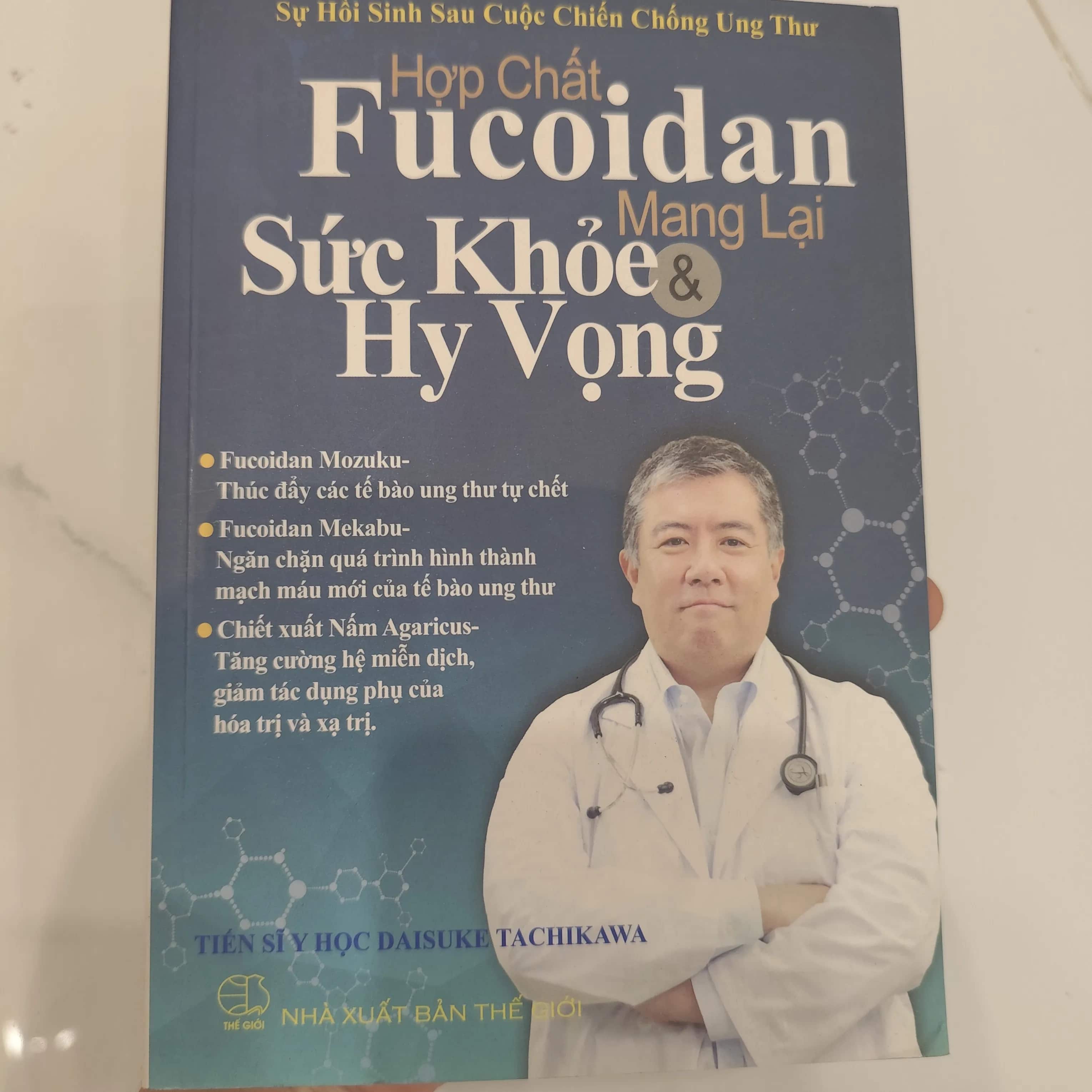 Hợp chất Fucoidan mang lại sức khỏe và hi vọng
