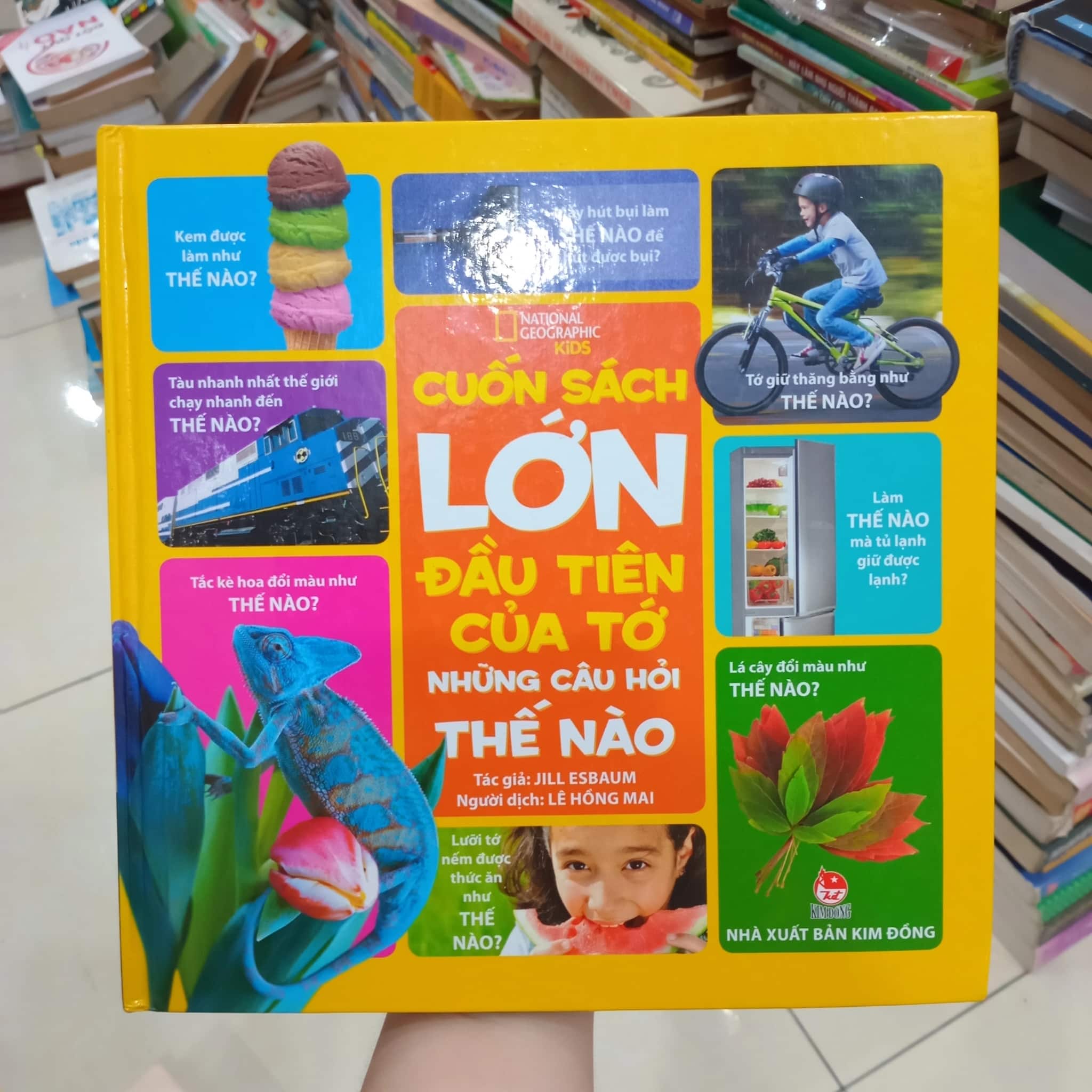 Cuốn sách lớn đầu tiên của tớ những câu hỏi thế nào 