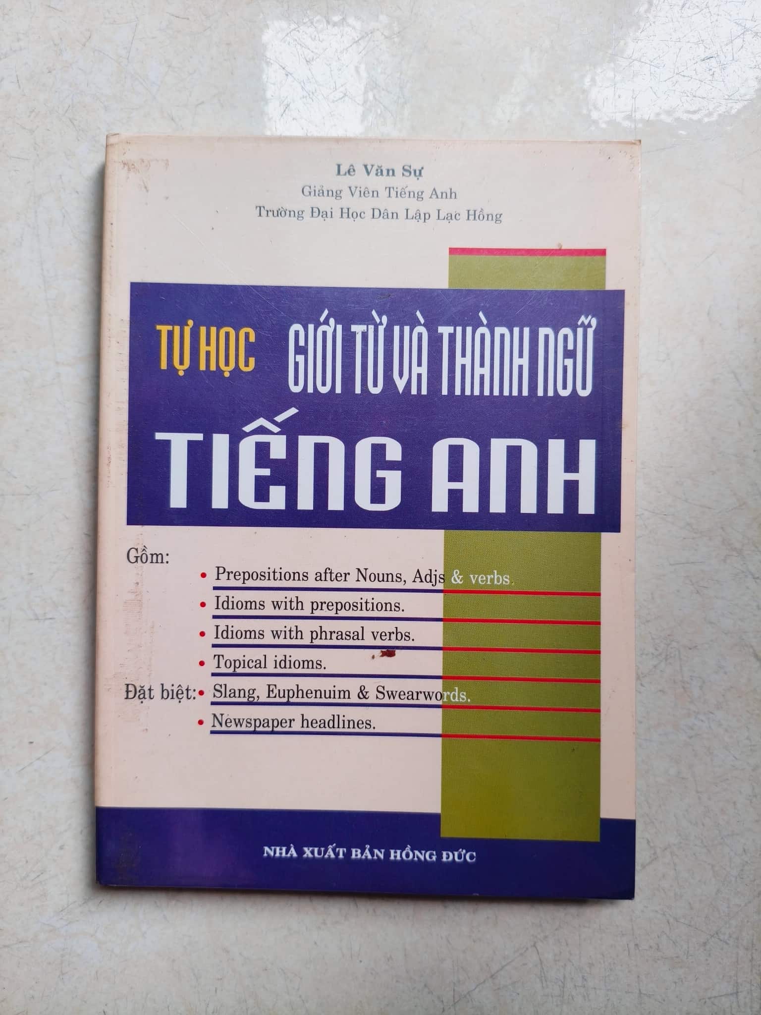 Tự học giới từ và thành ngữ tiếng Anh 