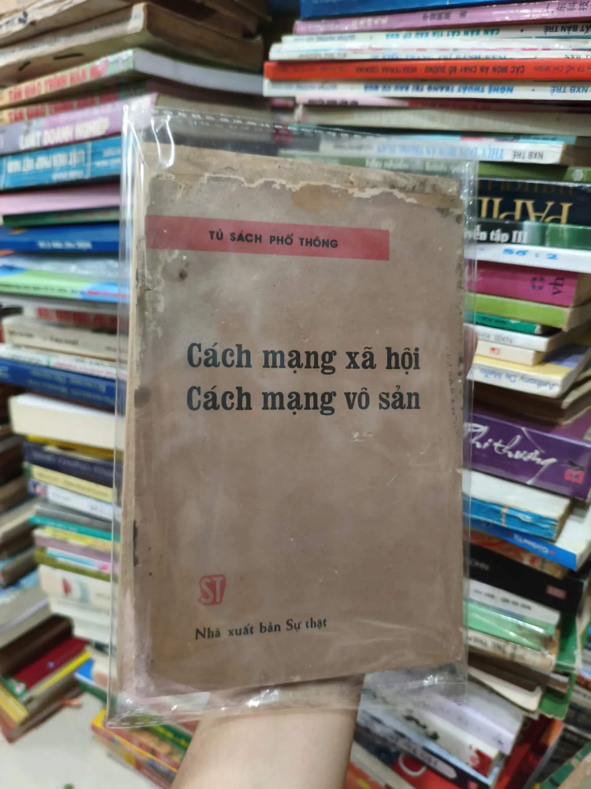 CÁCH MẠNG XÃ HỘI CÁCH MẠNG VÔ SẢN