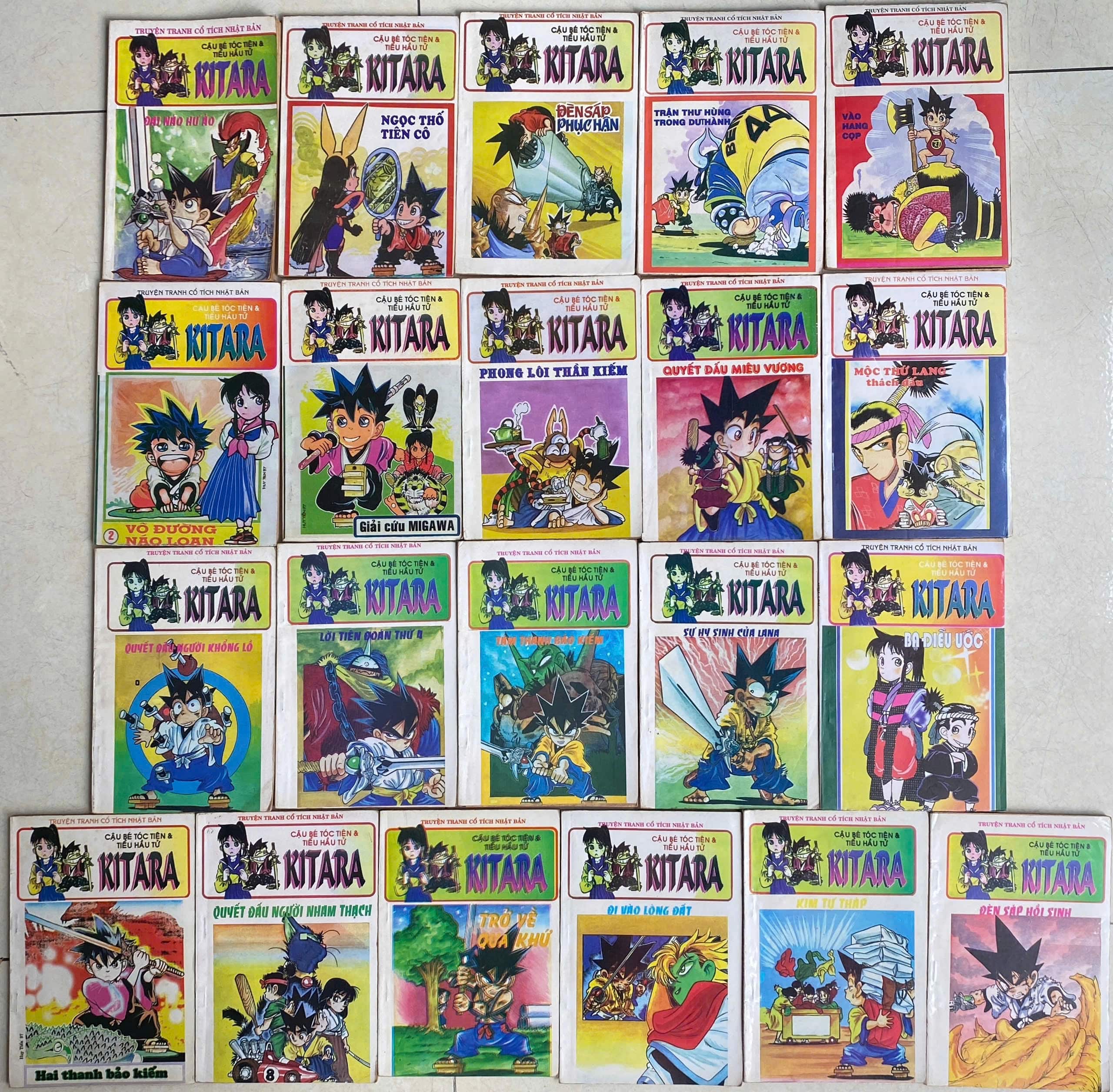Kitara ( 21 cuốn như hình)