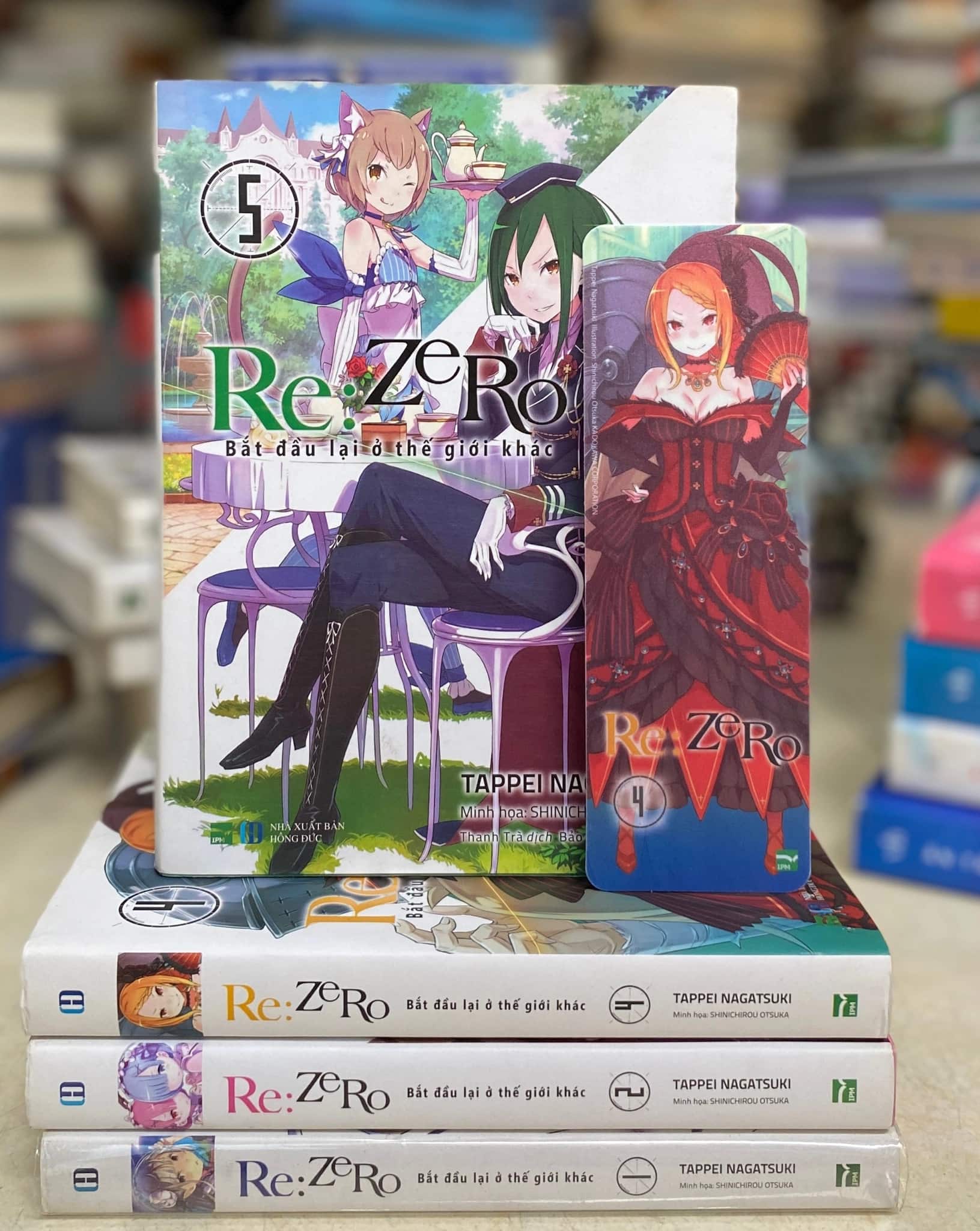 Re:zero - Bắt Đầu Lại Ở Thế Giới Khác ( combo tập1,2,4,5)