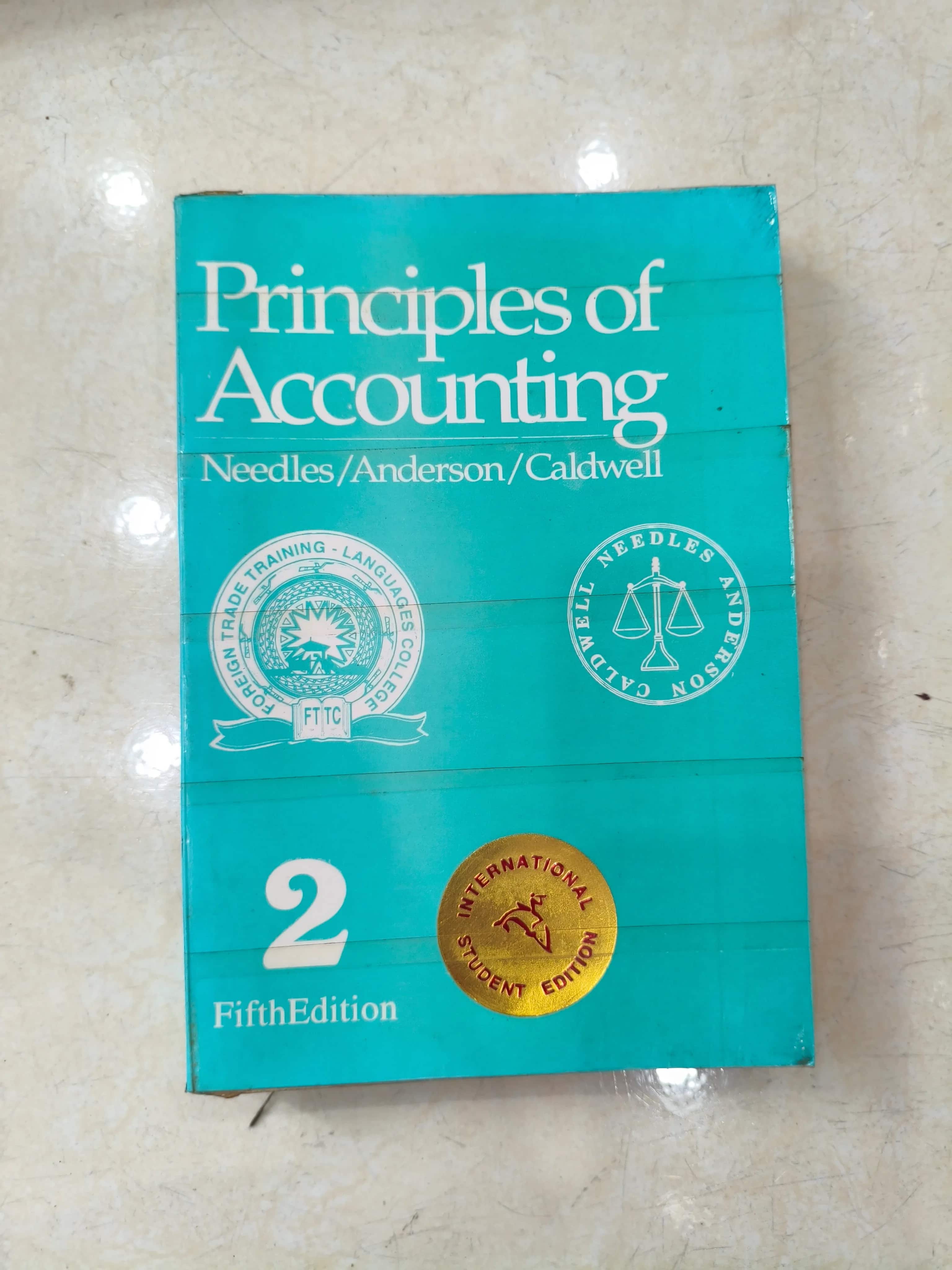 Principles of Accounting (Nguyên lý Kế toán) cuốn 2 