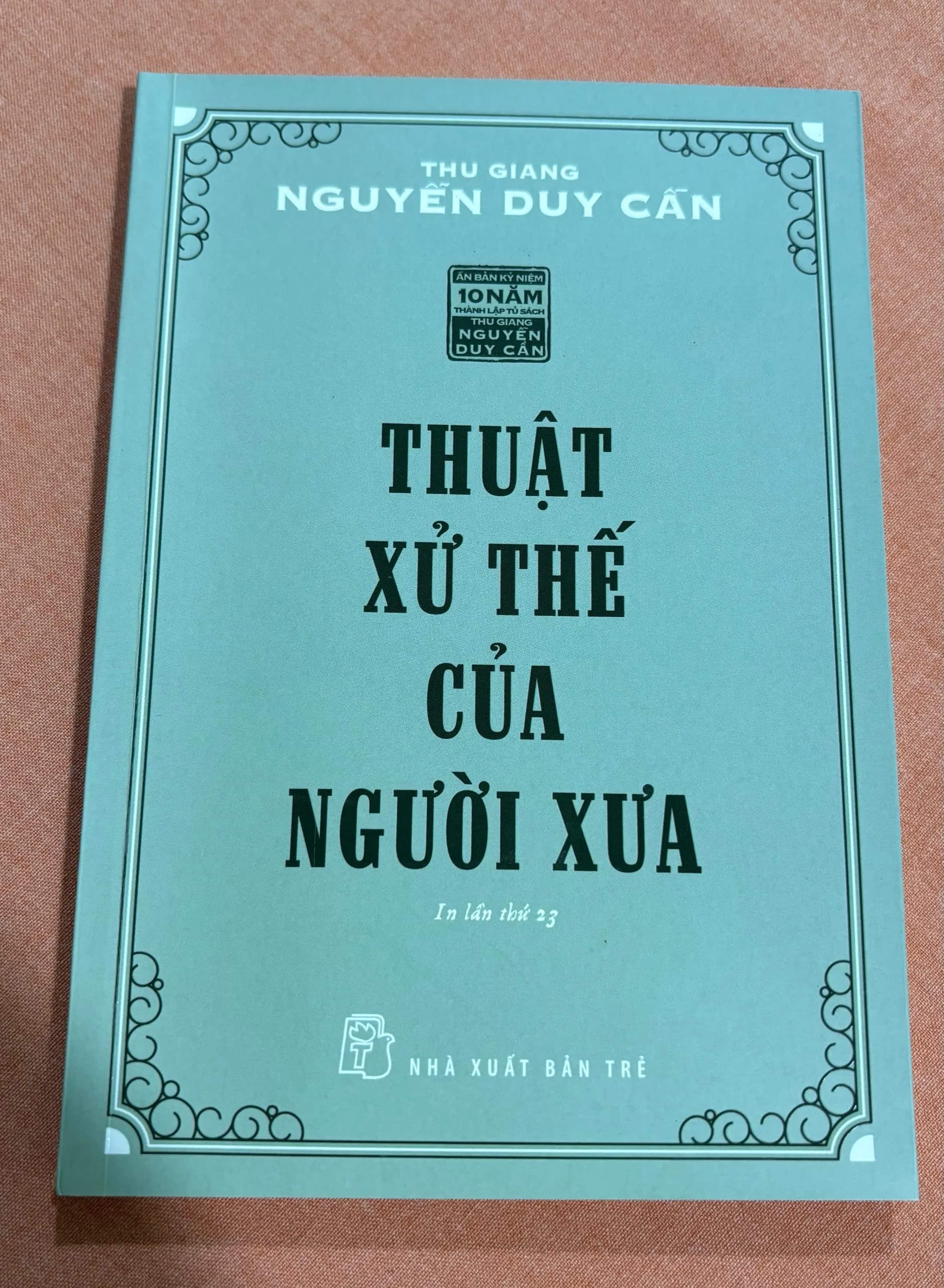 Thuật xử thế của người xưa 