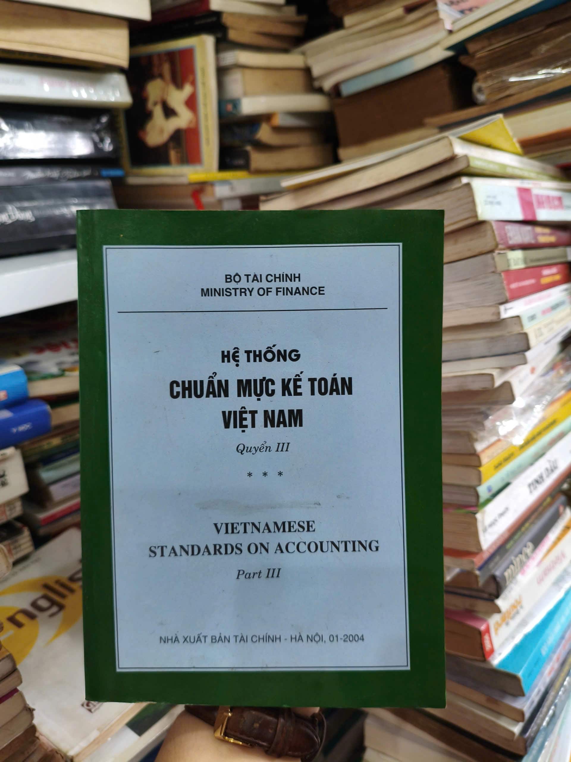 Hệ thốn chuẩn mực Kế toán Việt Nam III