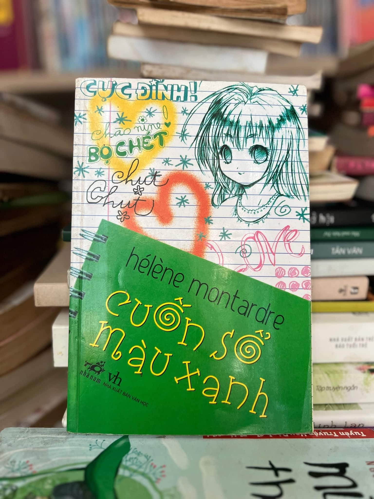 Cuốn sổ màu xanh Helene Montardre