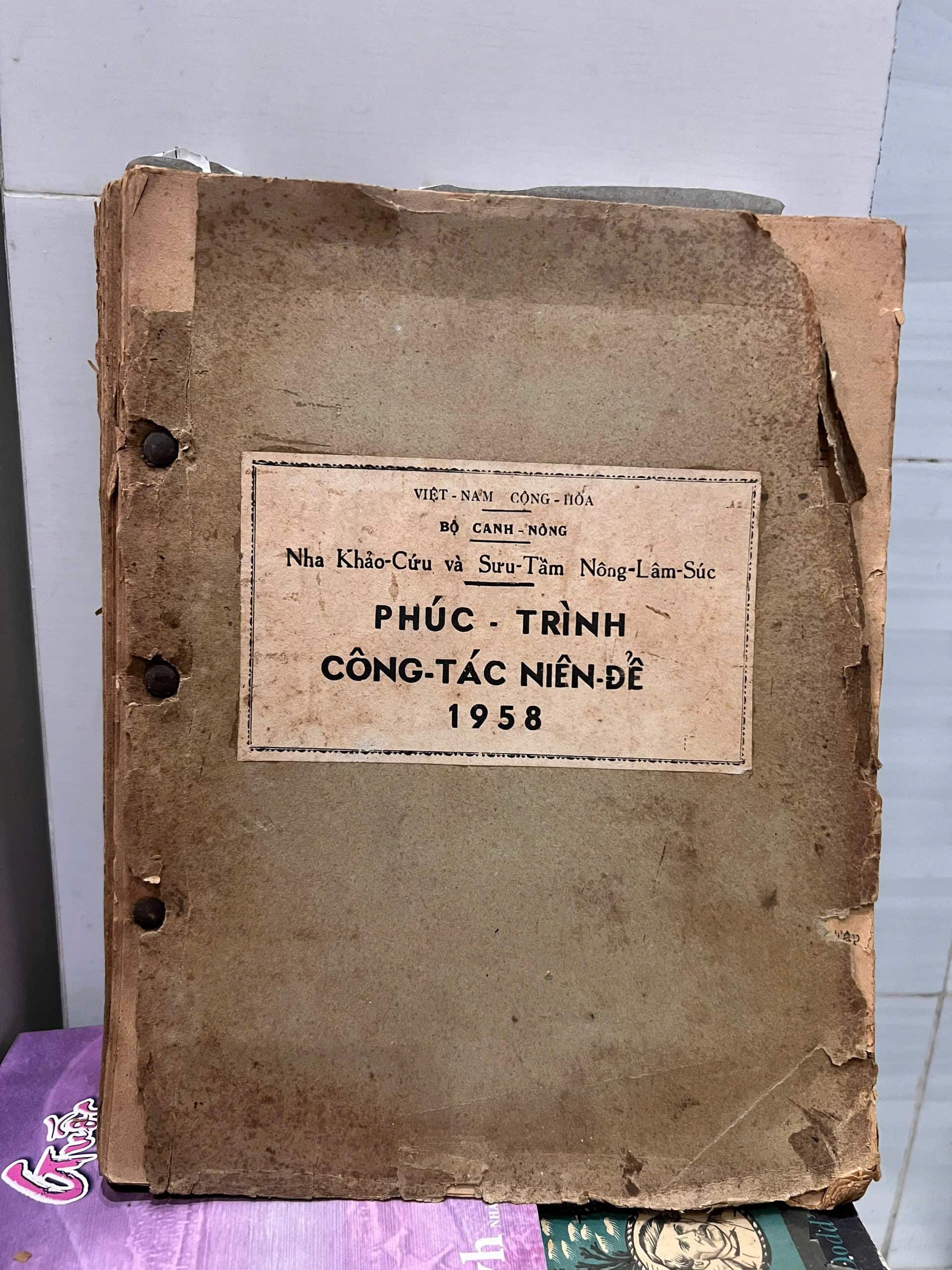 Phúc - Trình - Công - Tác Niên - Để 1958