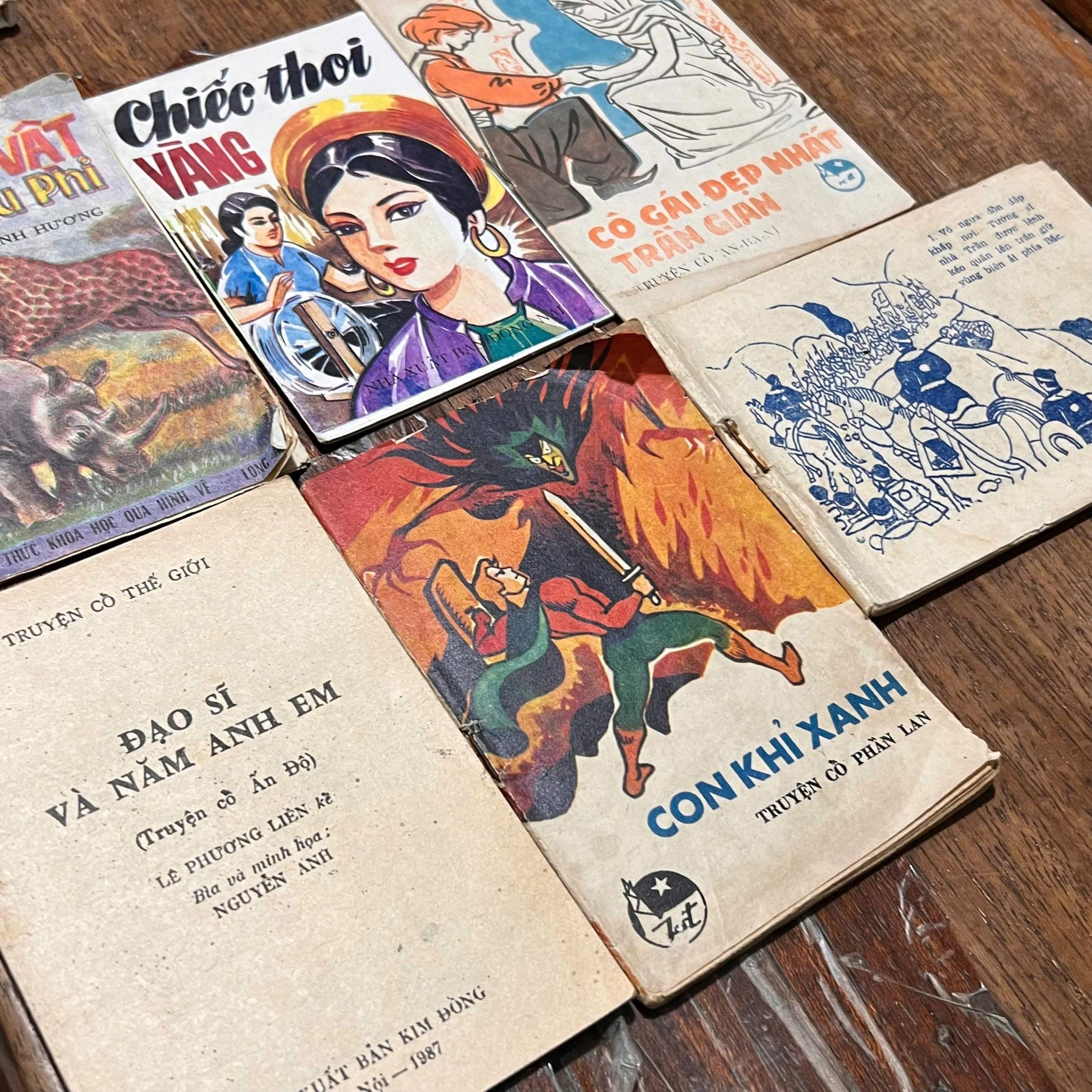 Combo 6 cuốn truyện 8x