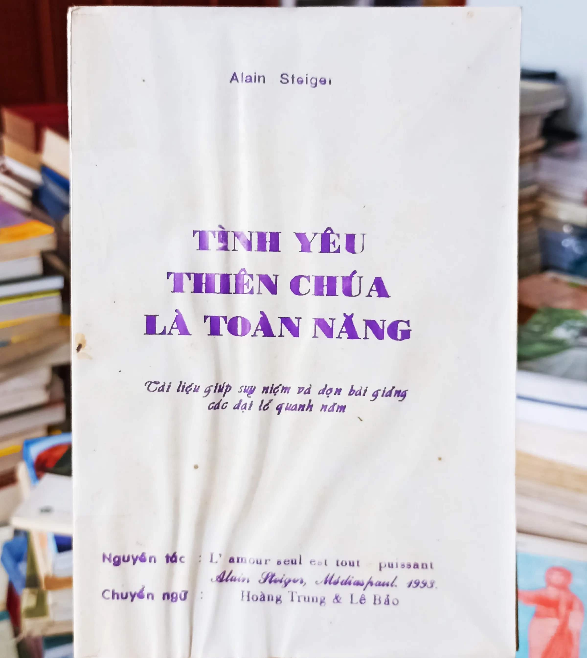 Tình Yêu Thiên Chúa là Toàn năng 