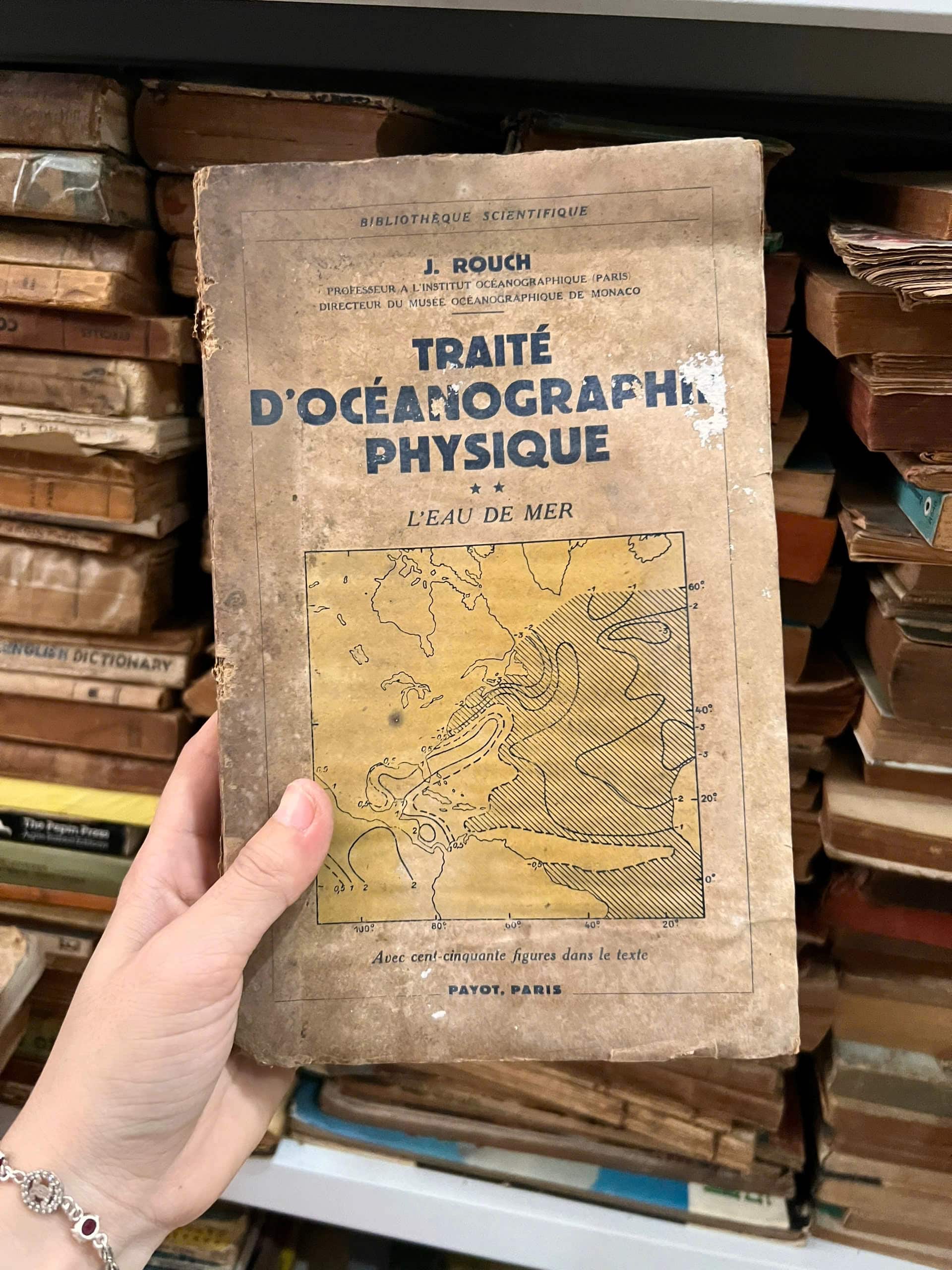 Traite d'oceanographie physique -  l'eau de mer