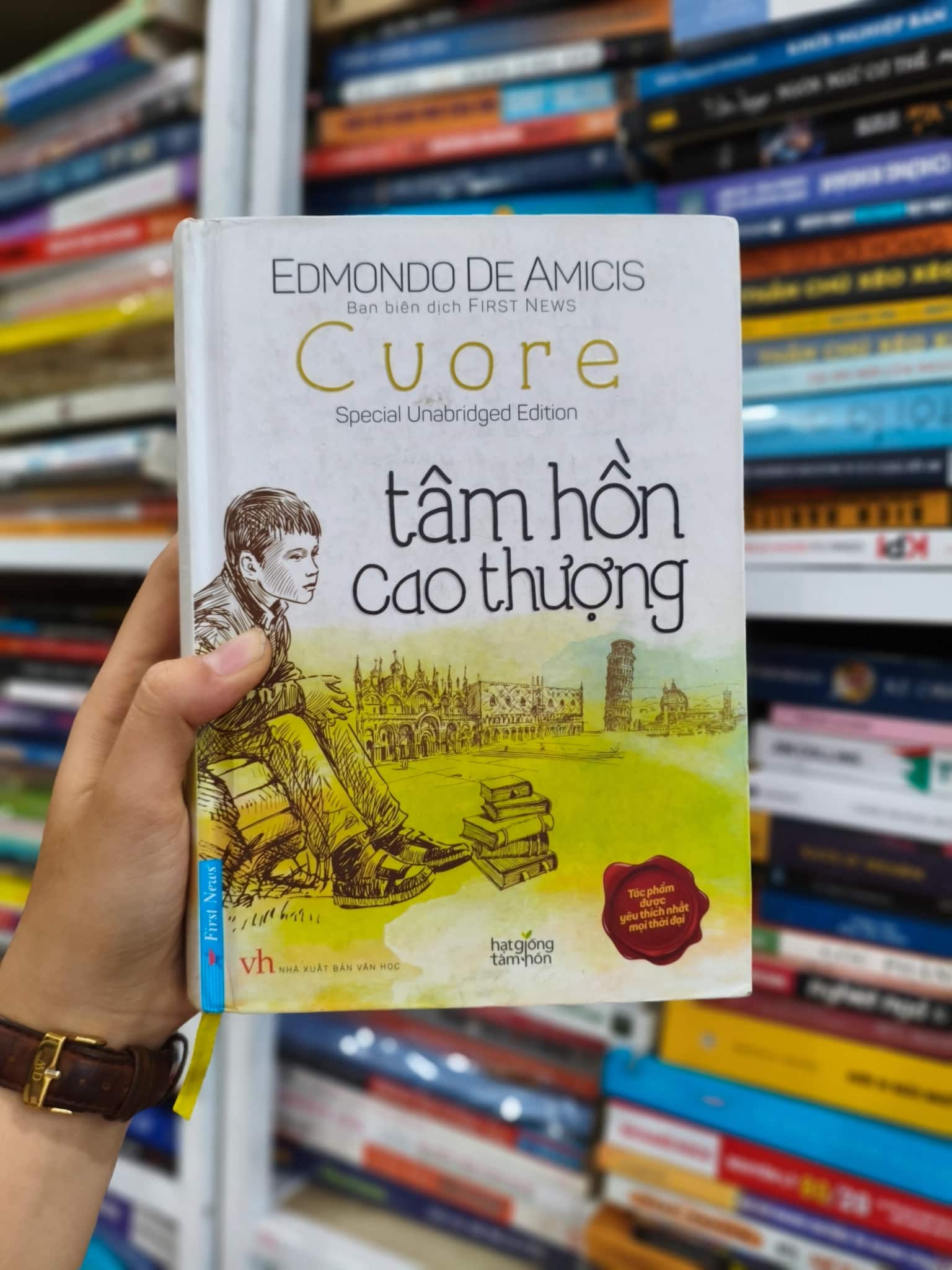 Tâm hồn cao thượng, bìa cứng