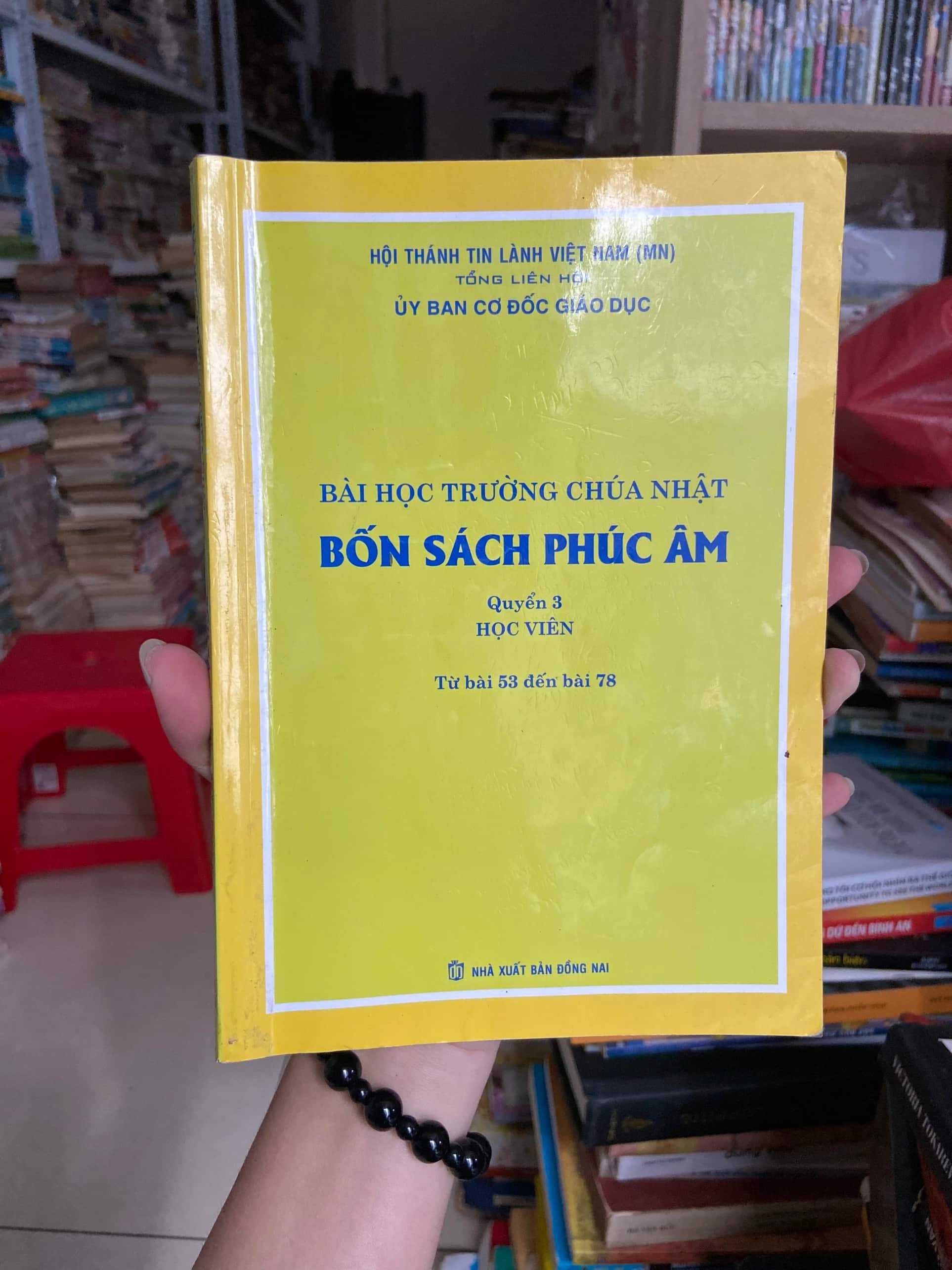 Bài học TRƯỜNG CHÚA NHẬT Bốn Sách Phúc Âm 3