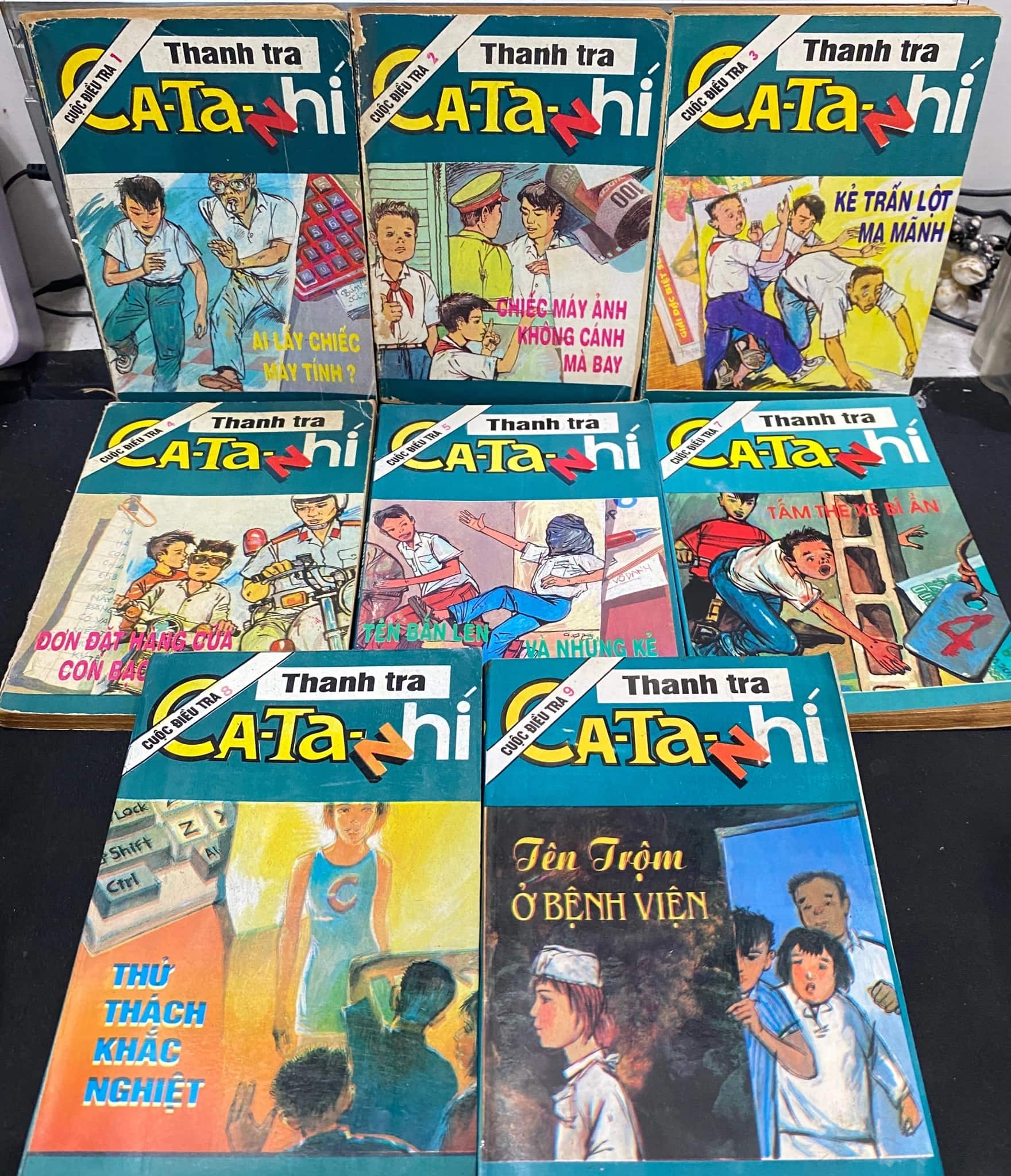 Truyện Thanh Tra Ca-Ta-Nhí ( 8 tập )