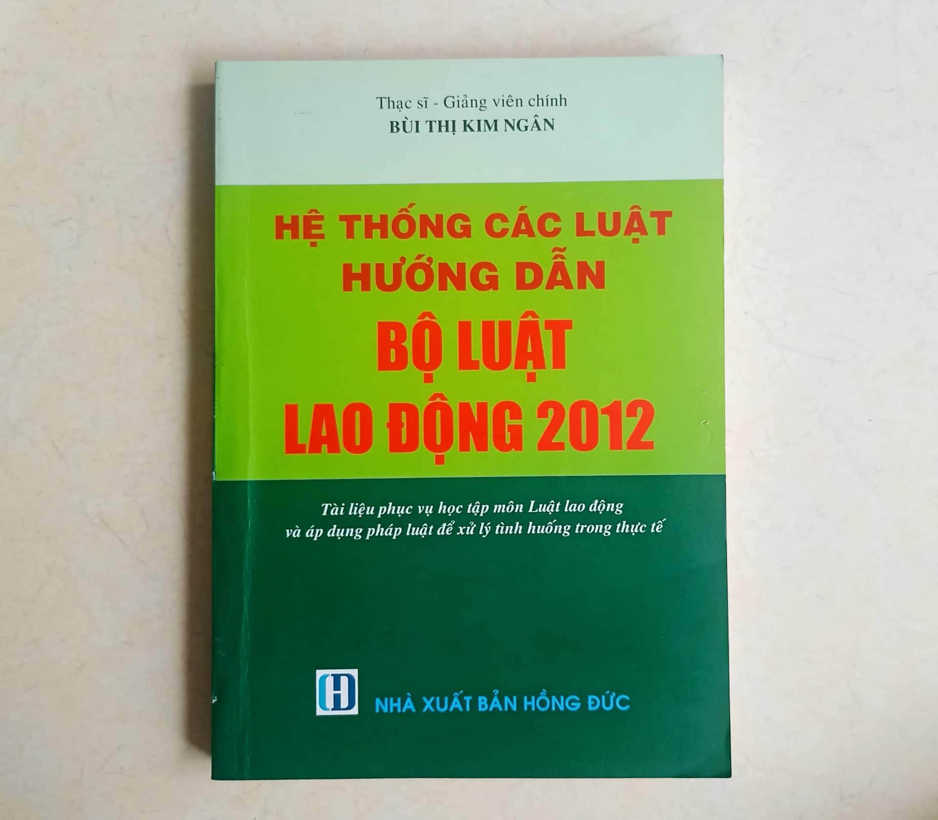 Bộ luật lao động 2012