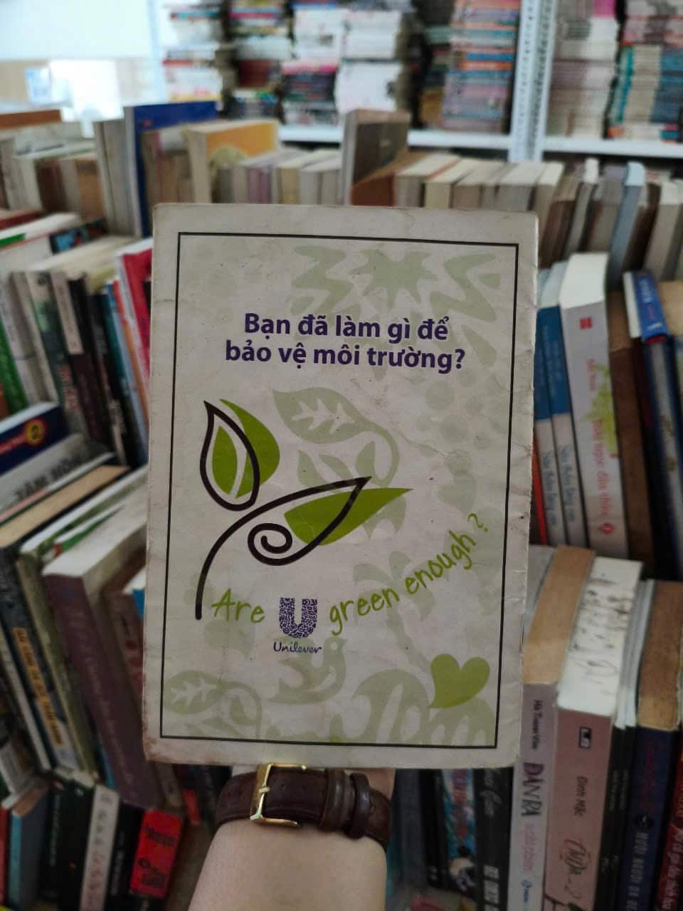 Bạn đã làm gì để bảo vệ môi trường