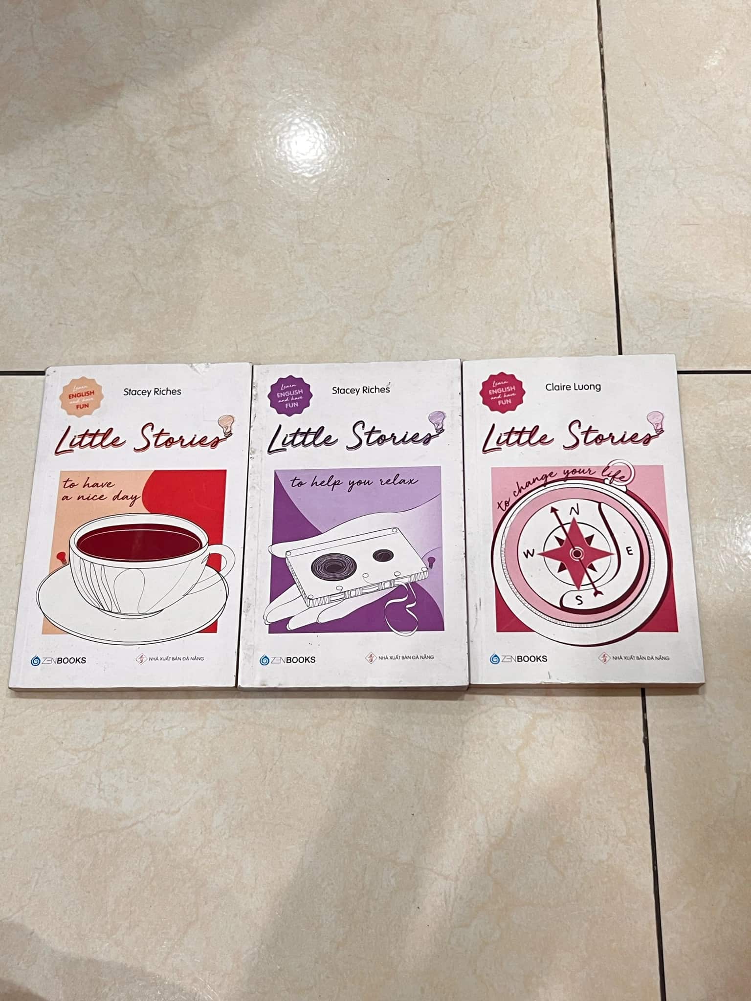 Combo 3 cuốn Little Stories - Claire Luong