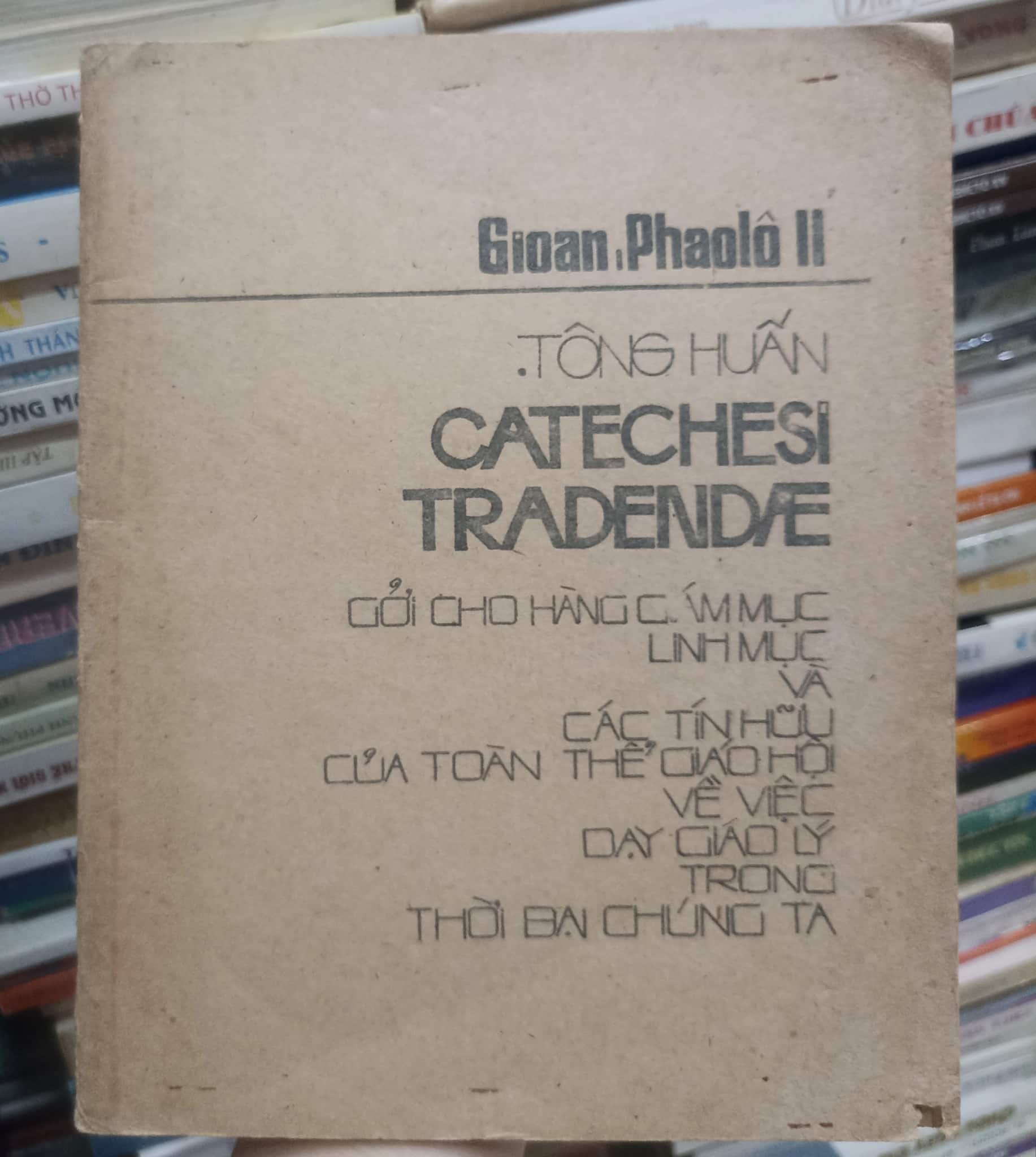 Tông huấn Catechesi Tradendae 