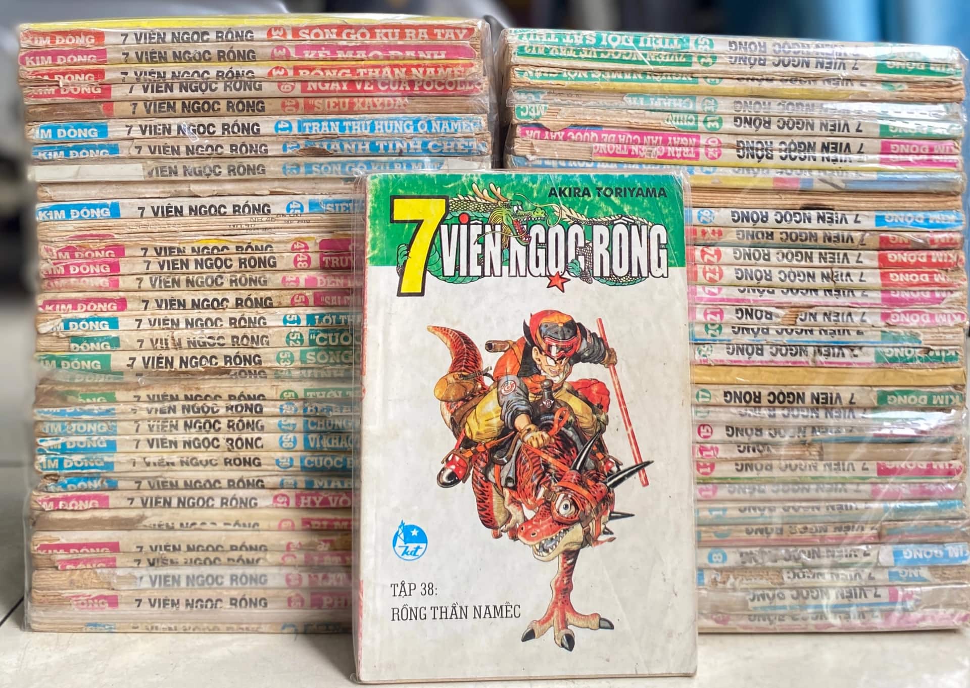 Bộ truyện 7 Viên Ngọc Rồng (63 tập không trùng) không mất trang